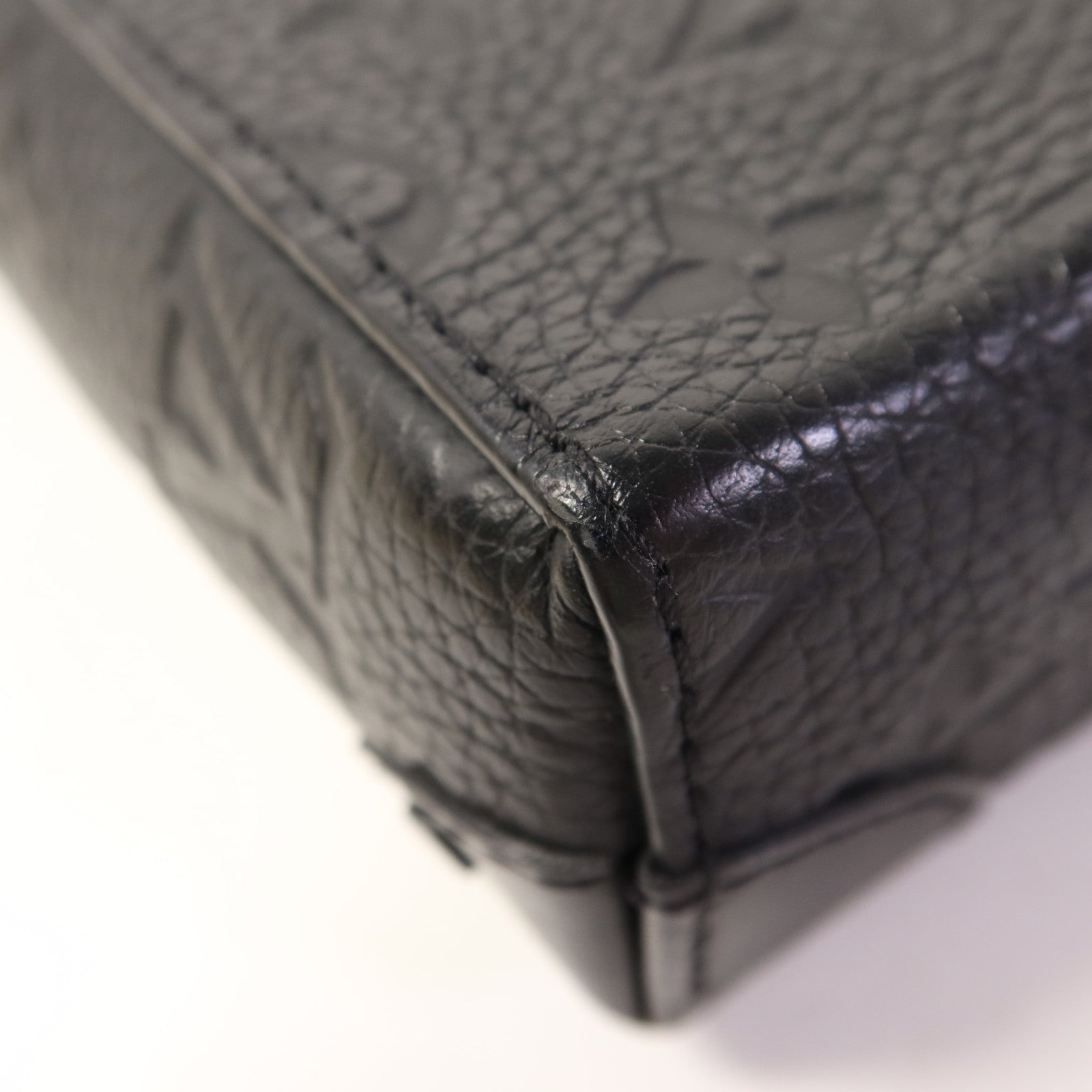 LOUIS VUITTON Monogram Taurillon Trunk Messenger Bag肩背袋