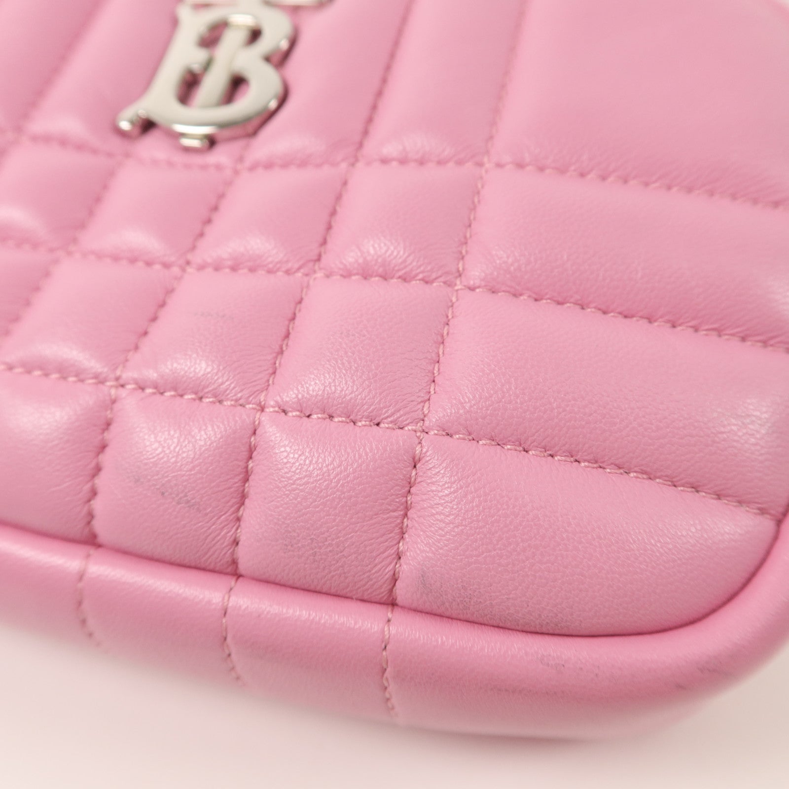 BURBERRY 牛皮皮革Mini Lola Camera Bag肩背袋