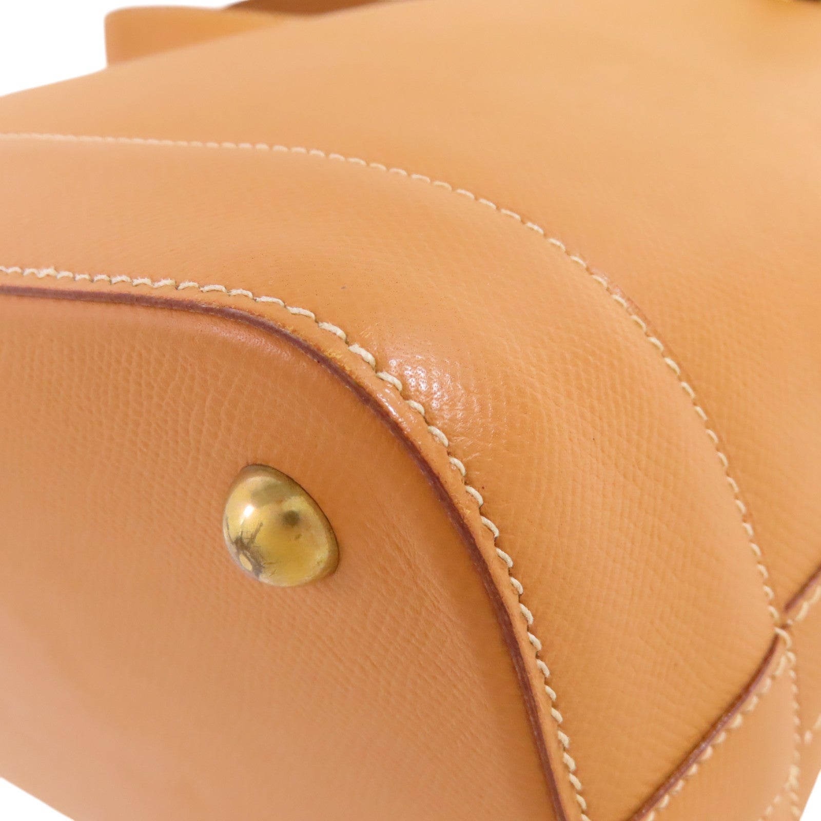 HERMES Epsom皮革Sorbonne Shoulder Bag金扣肩背袋