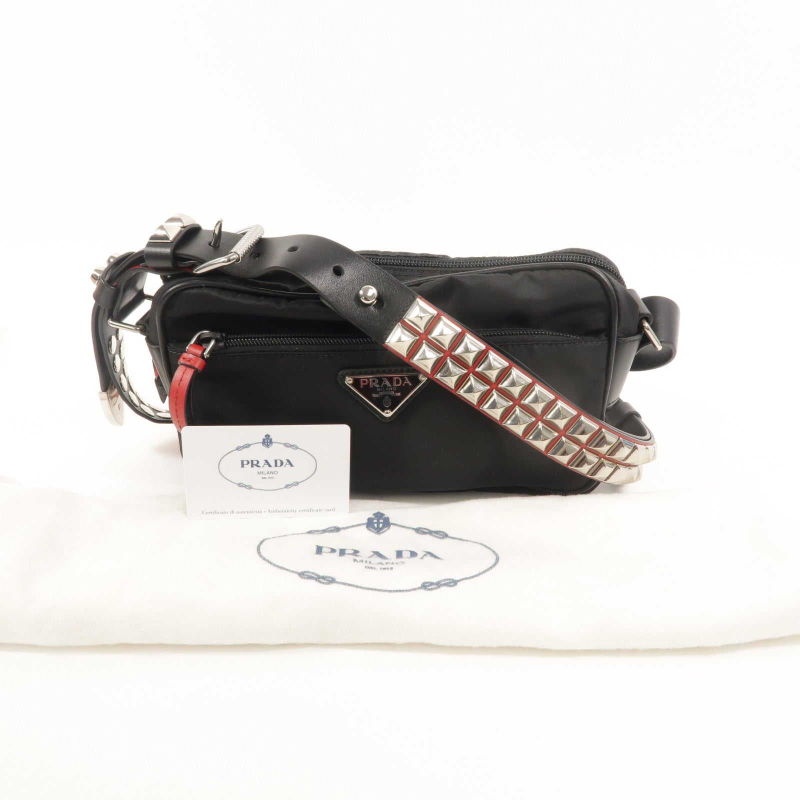 PRADA 尼龍New Vela Shoulder Bag肩背袋