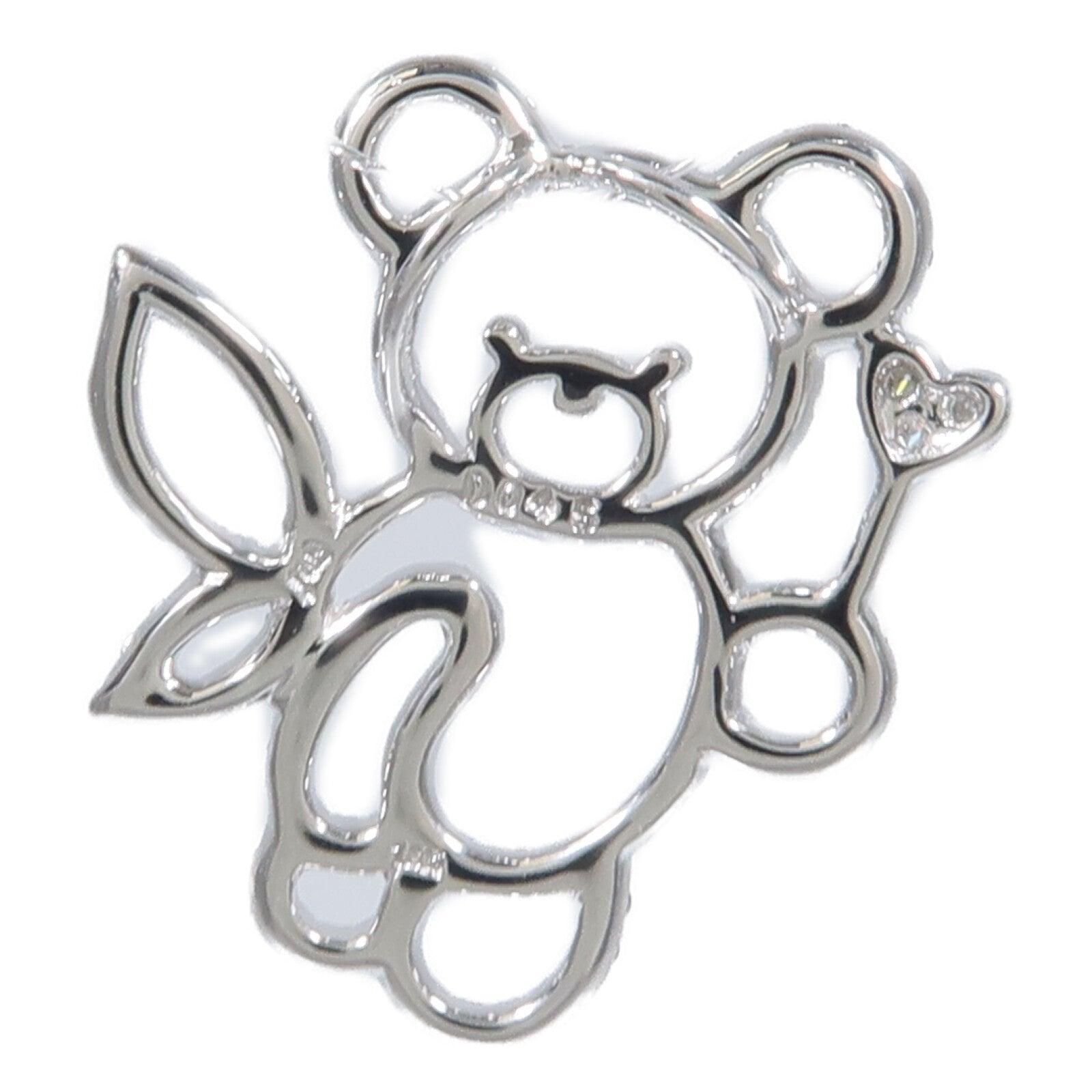 JEWELRY 18K白金Diamond Pendant鑽石吊墜