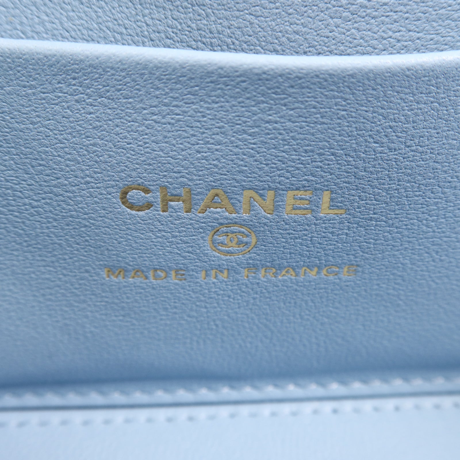 CHANEL 羊皮皮革Vanity Case金扣肩背袋