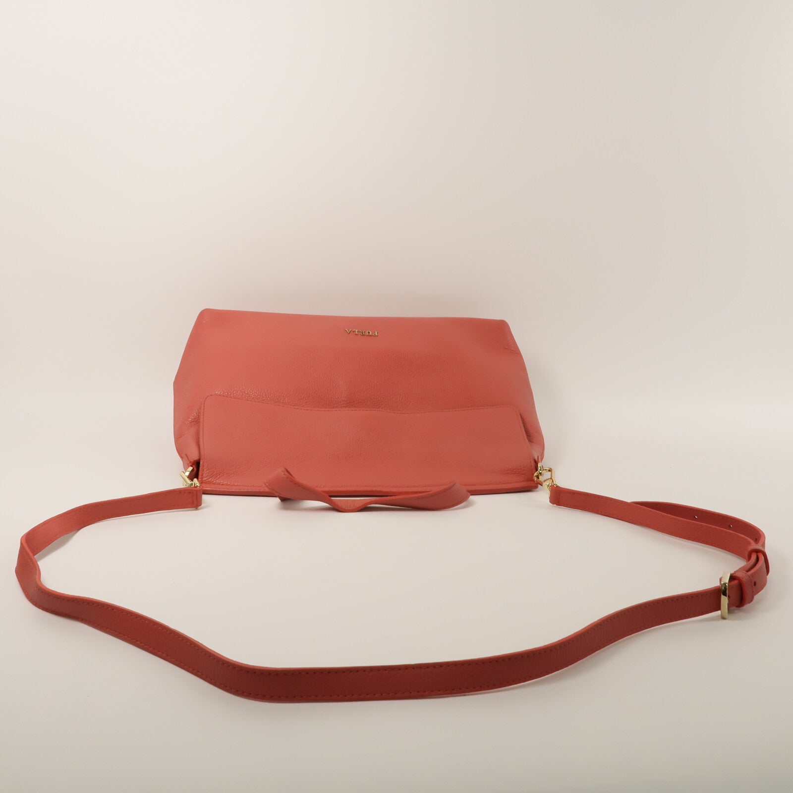 Furla 牛皮皮革2 Way Shoulder Bag手挽肩背兩用袋