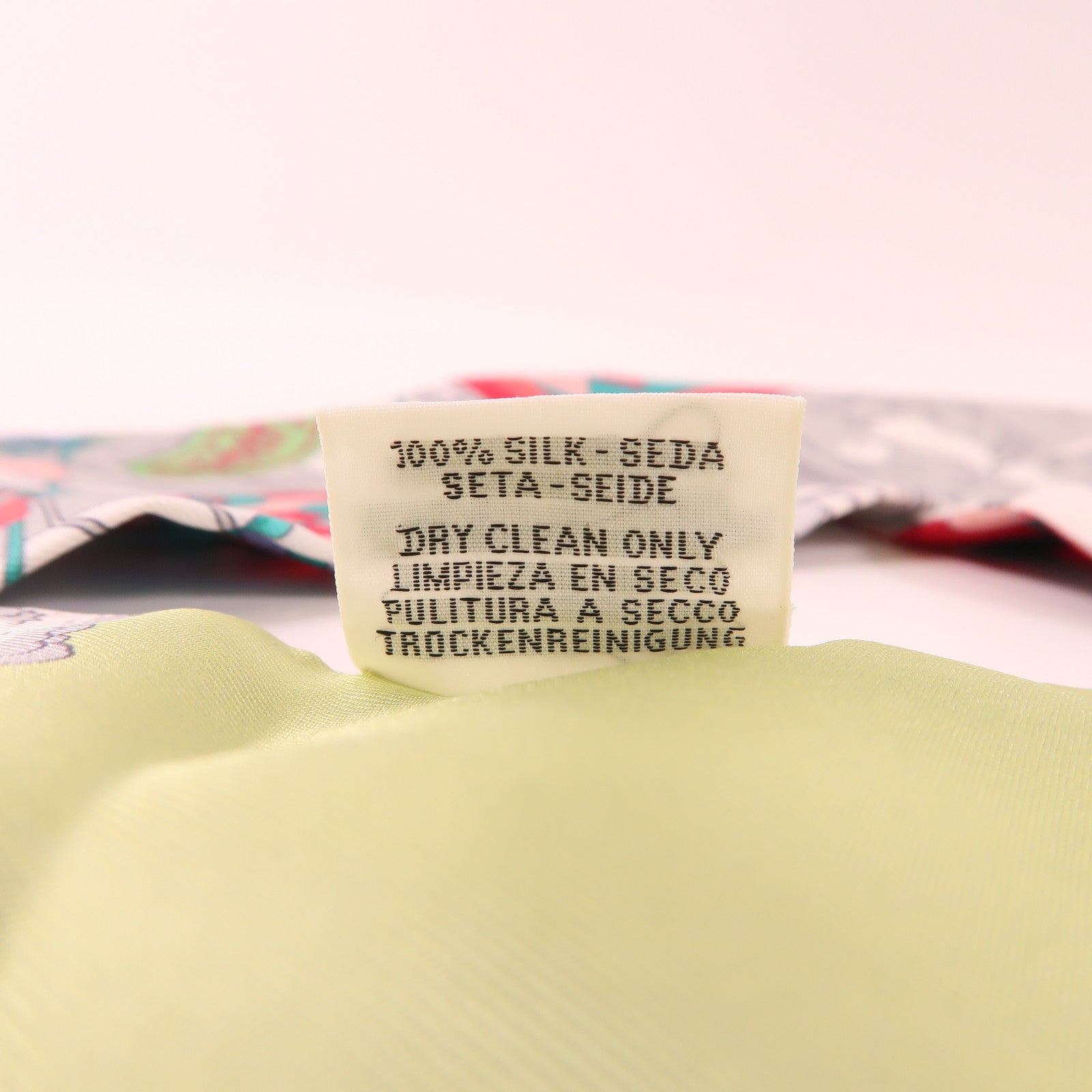 HERMES 絲質Maxi Twilly絲巾