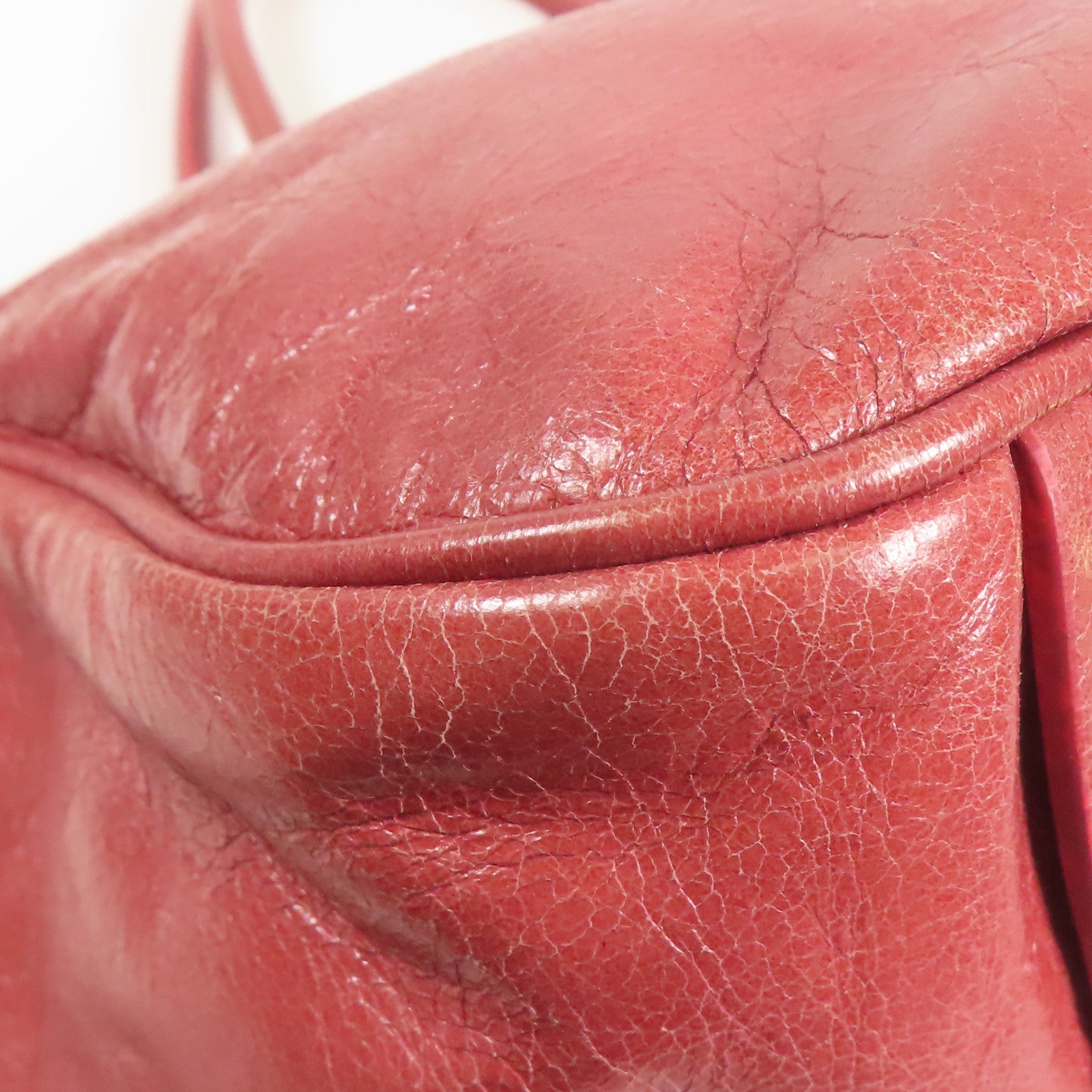 Miu Miu 牛皮皮革2 Way Shoulder金扣手挽肩背兩用袋