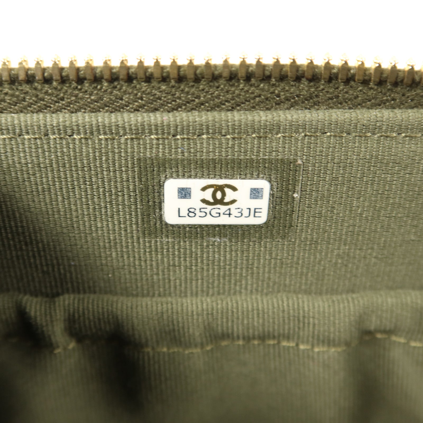 CHANEL 羊皮皮革Vanity Case金扣手挽肩背兩用袋