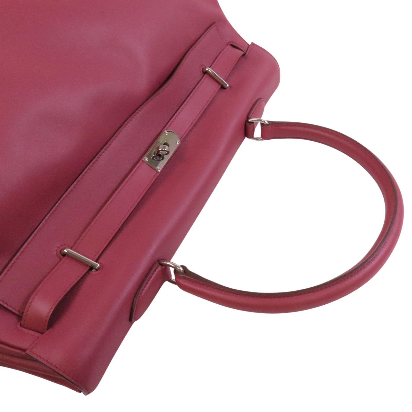 HERMES Swift皮革Kelly Relax 50銀扣肩背袋