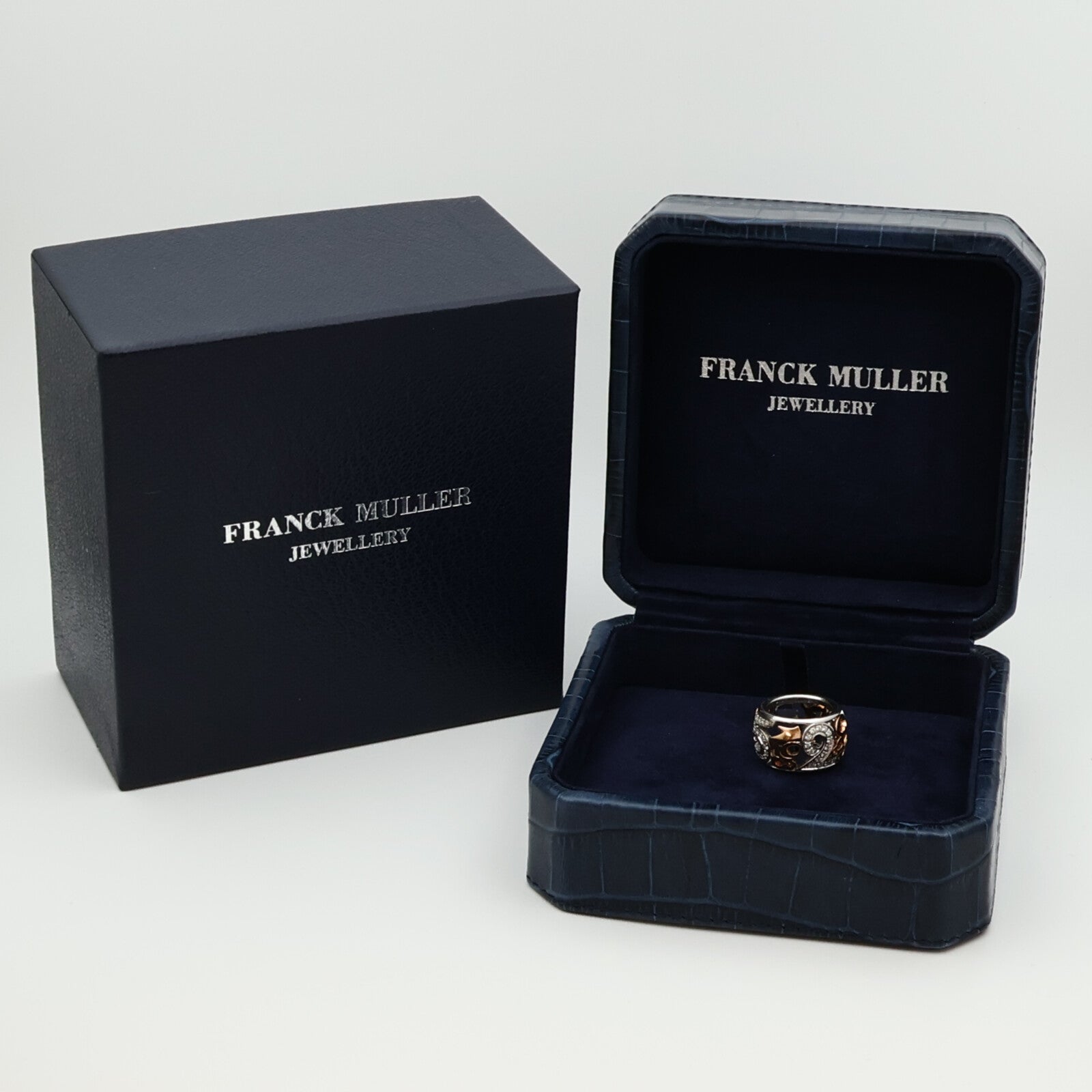 JEWELRY 18K白金/玫瑰金Diamond Ring鑽石戒指US#5