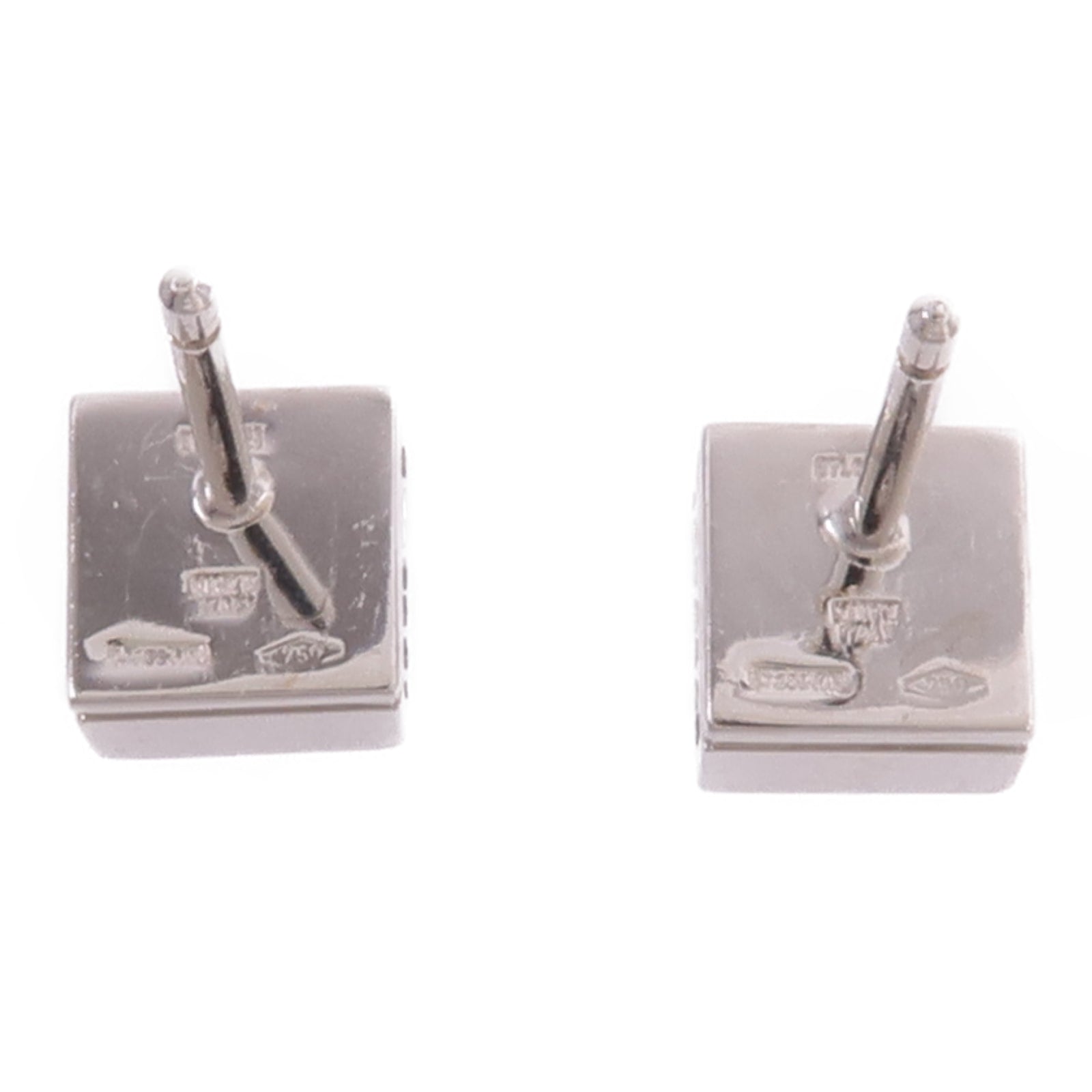 BVLGARI 18K白金Diamond Earrings鑽石耳環