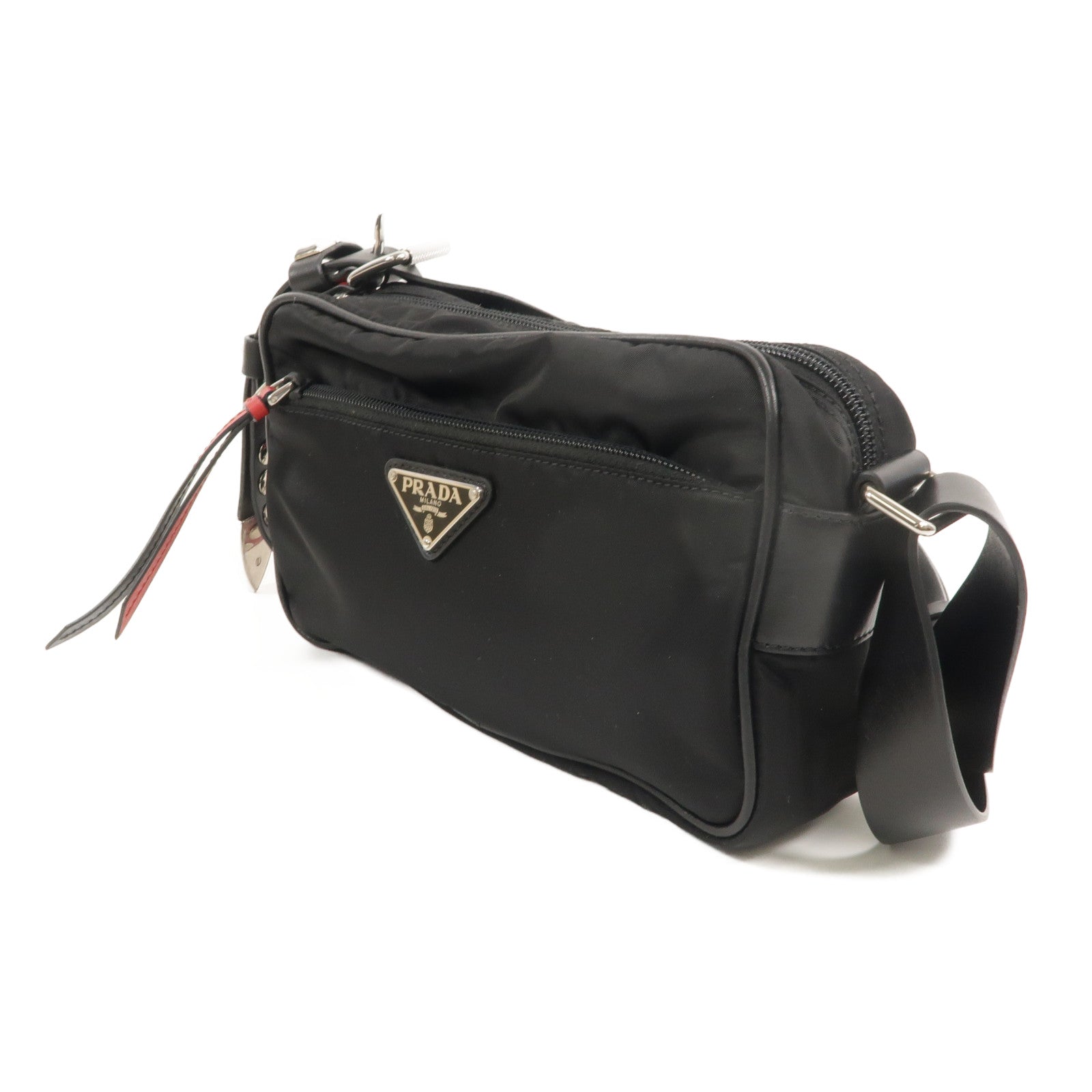 PRADA 尼龍New Vela Shoulder Bag肩背袋