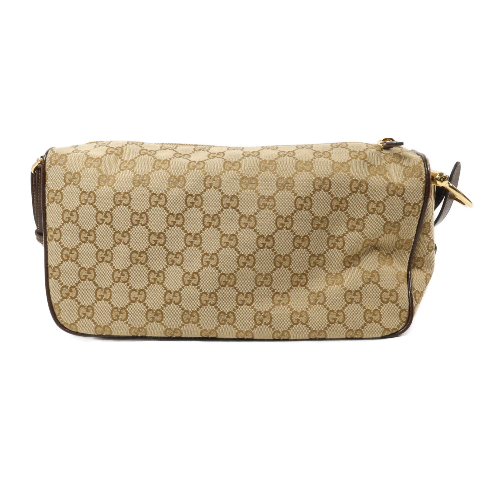 GUCCI 帆布Half Horsebit Medium肩背袋