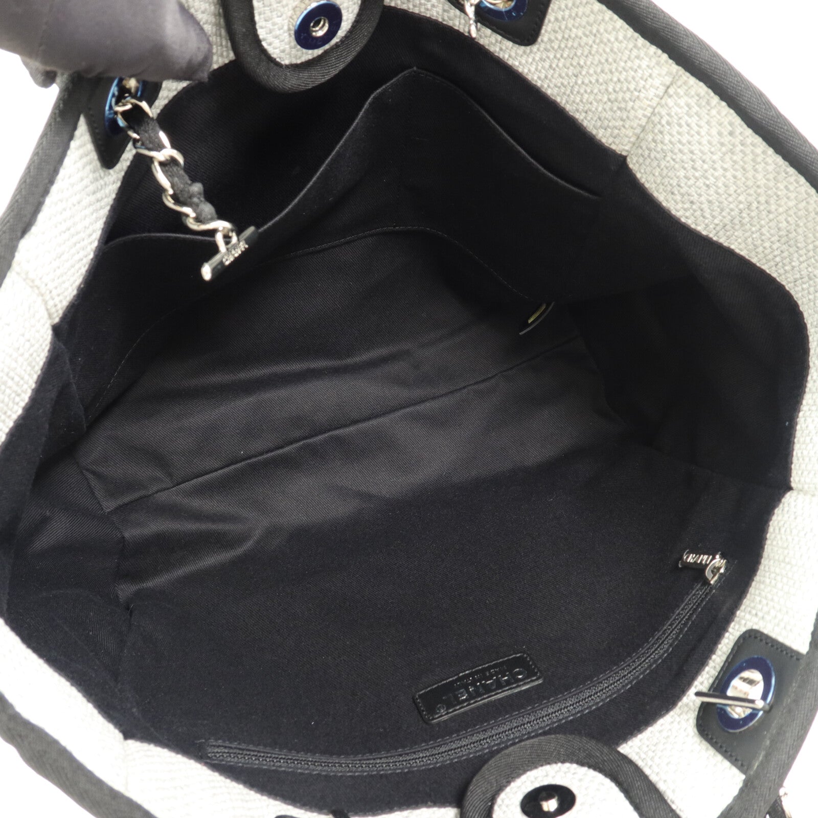CHANEL Raffia Deauville Medium Tote手挽袋