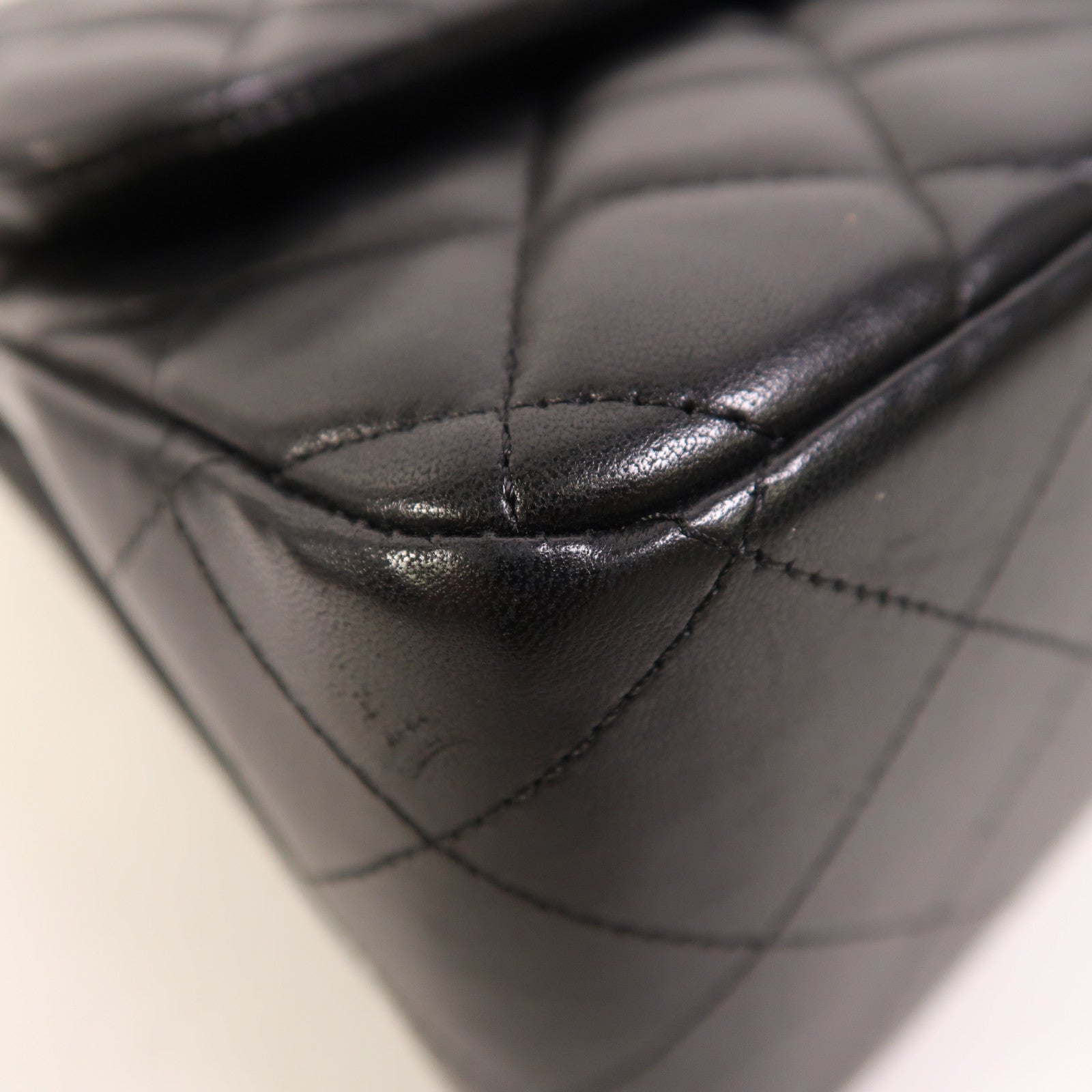 CHANEL 羊皮皮革Large Classic金扣鏈帶肩背袋