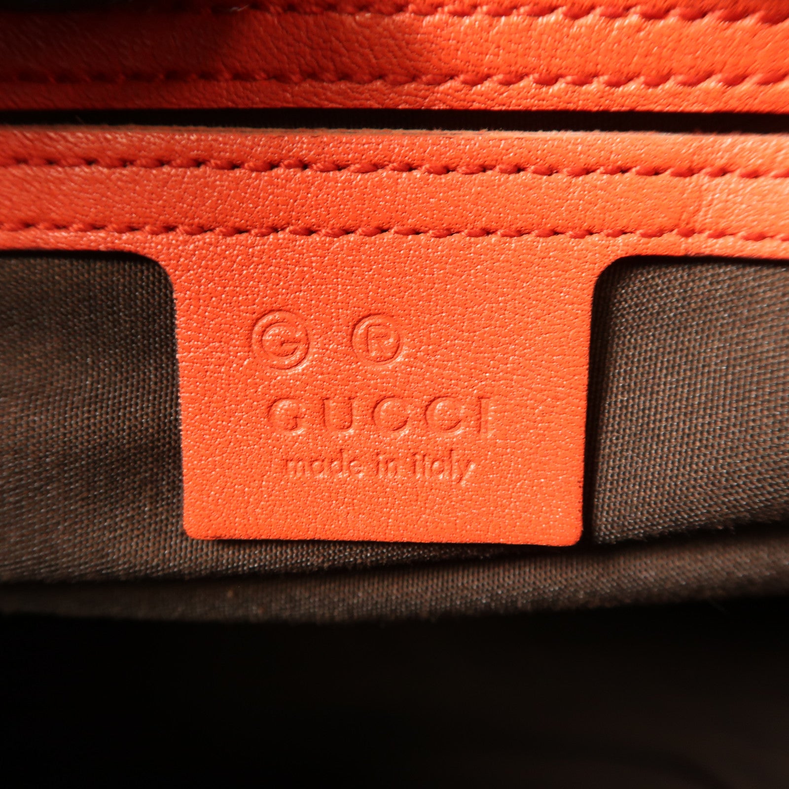 GUCCI 牛皮皮革Hand Bag金扣手挽袋