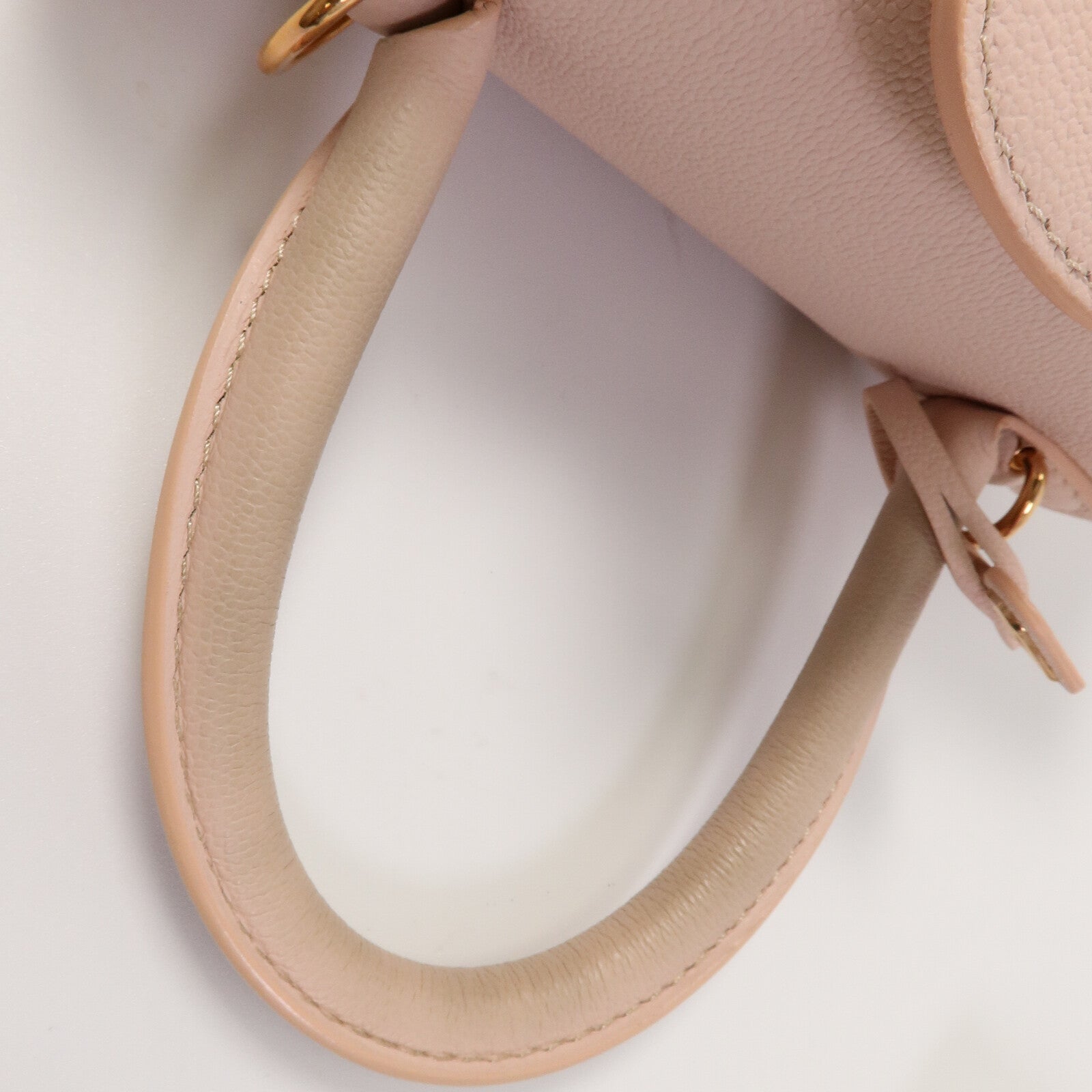 Delvaux 牛皮皮革Brillant Mini手挽肩背兩用袋