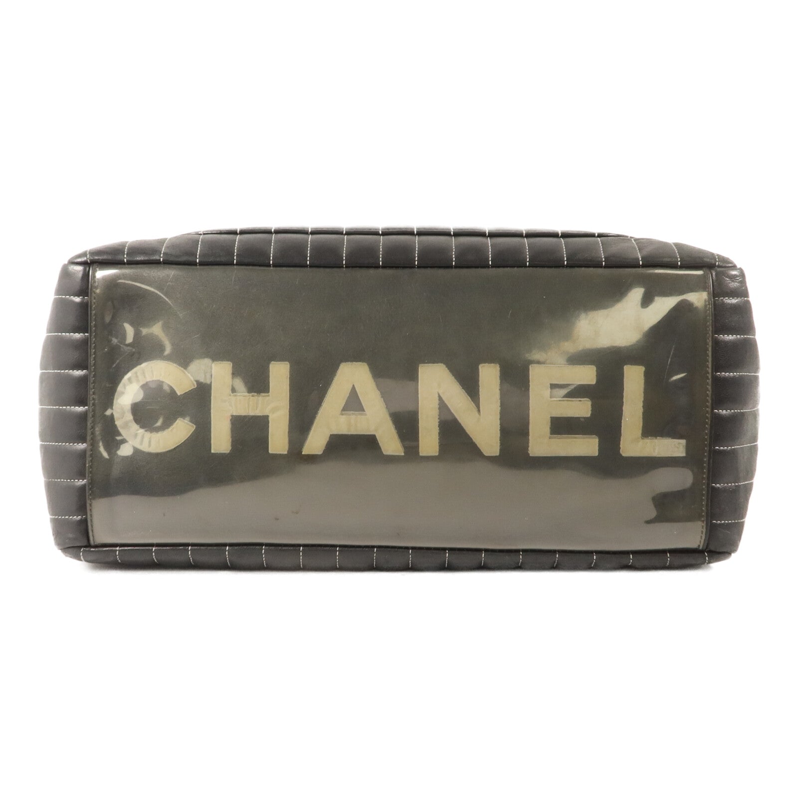 CHANEL 羊皮皮革New Mademoiselle Tote鏈帶肩背袋