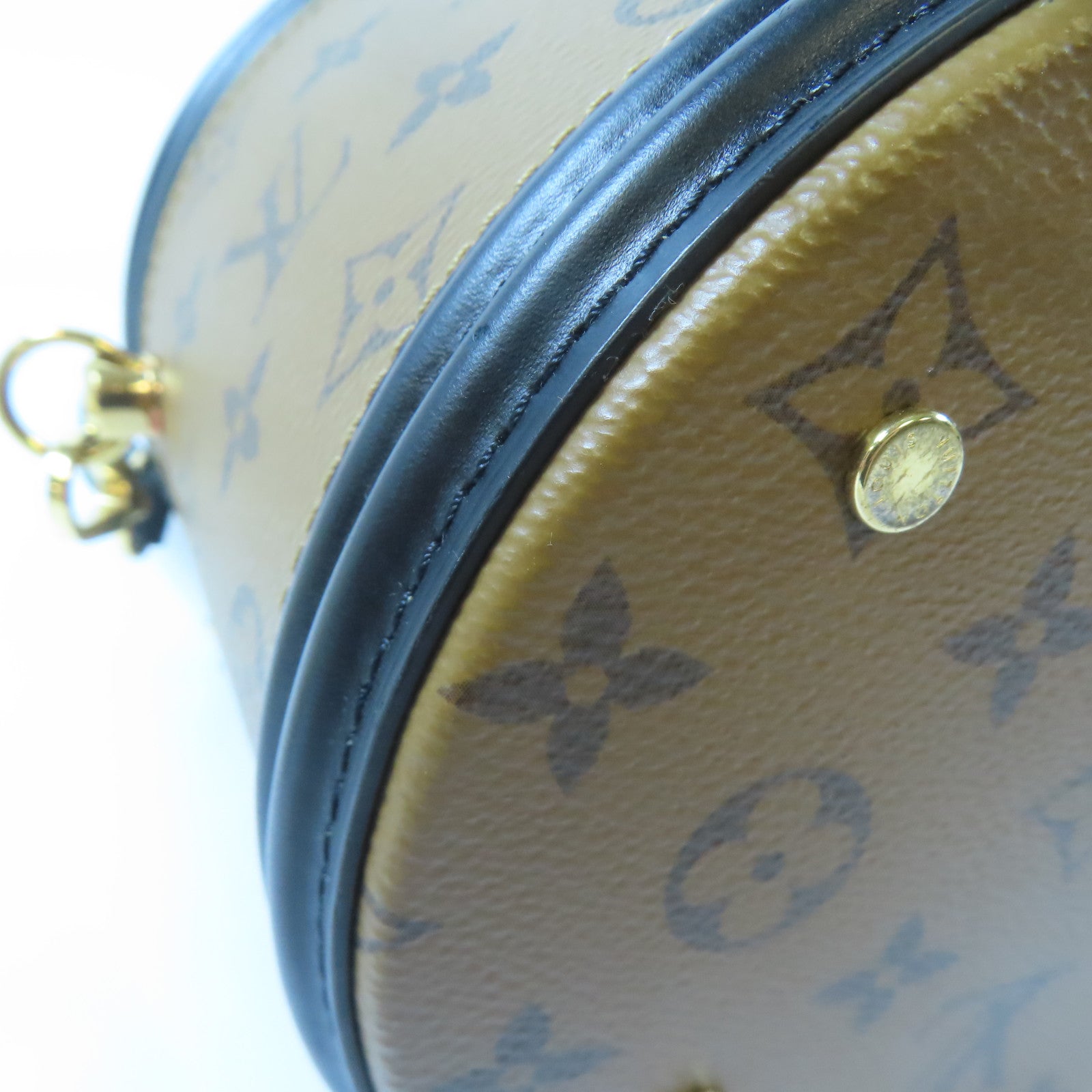 LOUIS VUITTON 【激減優惠】Monogram Cannes金扣手挽肩背兩用袋啡色