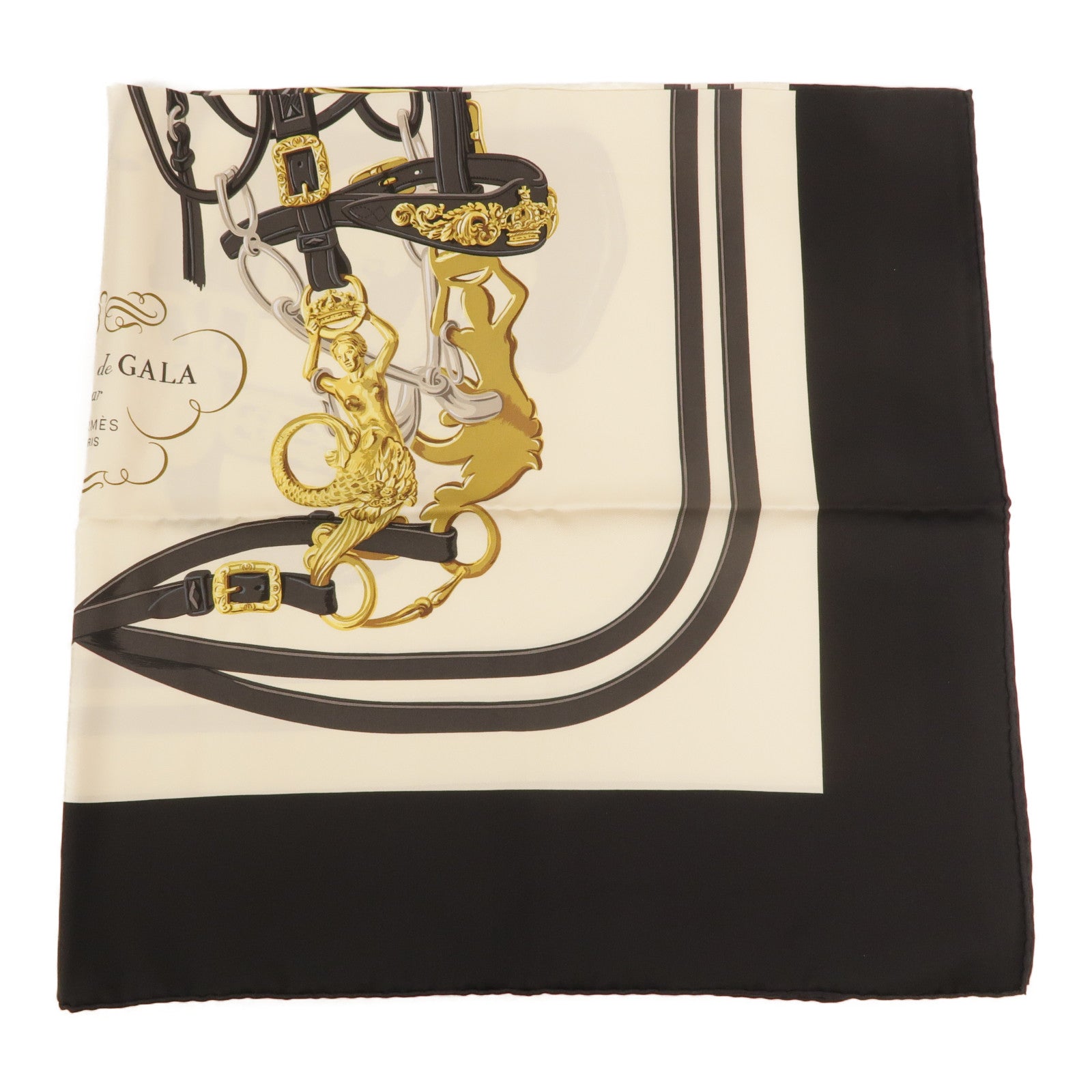 HERMES 絲質Scarf 90x90絲巾