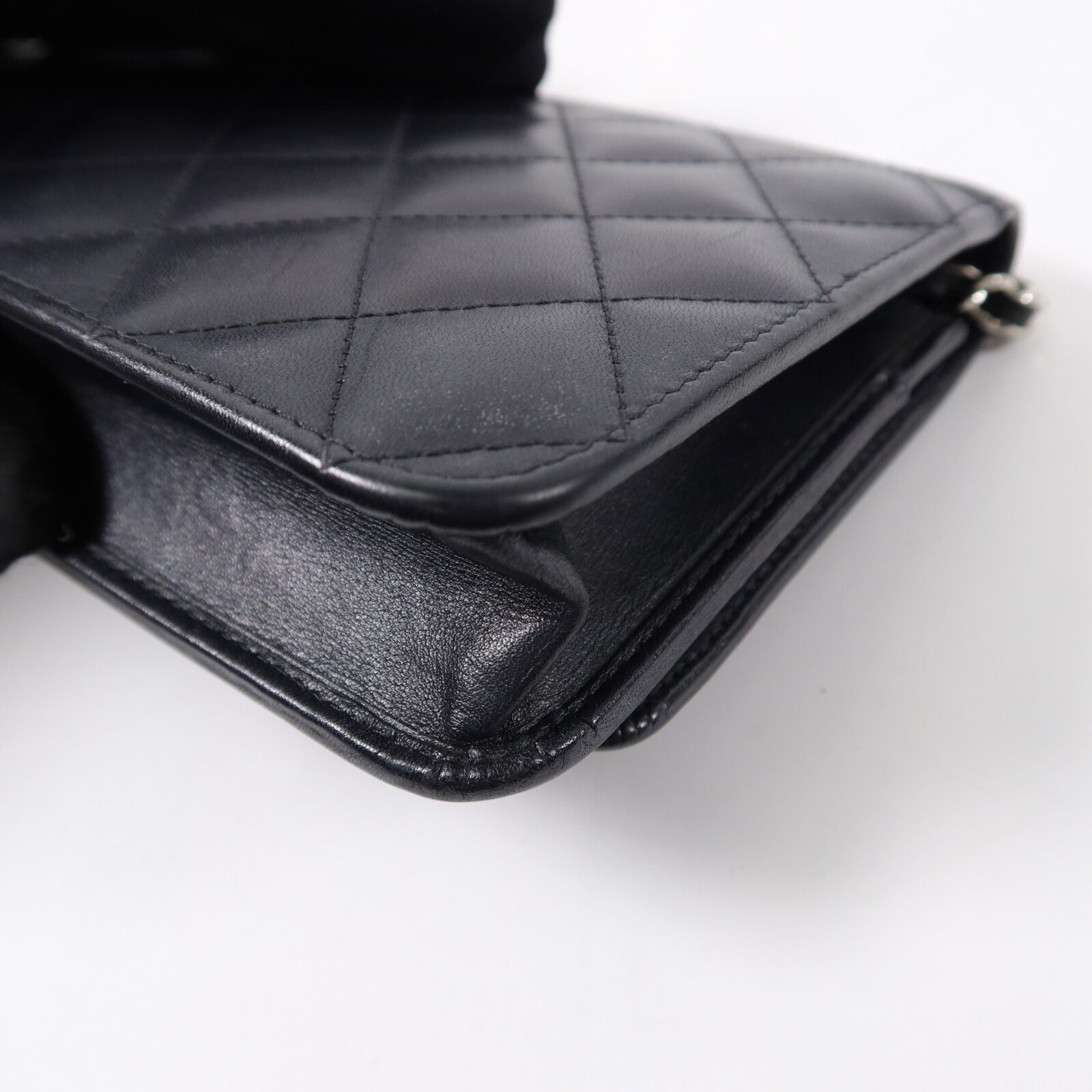 CHANEL 牛皮皮革Wallet On Chain鏈帶肩背袋