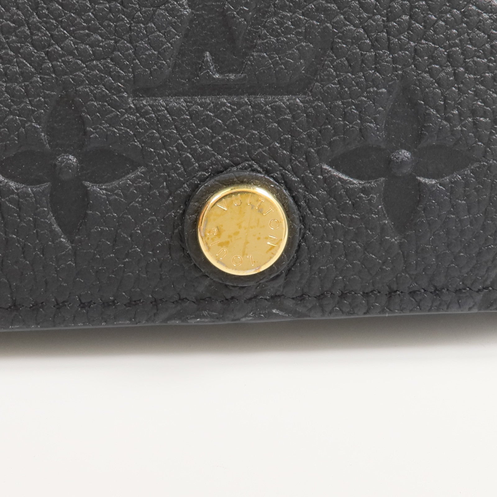 LOUIS VUITTON Monogram Empreinte Business Card Holder卡片套