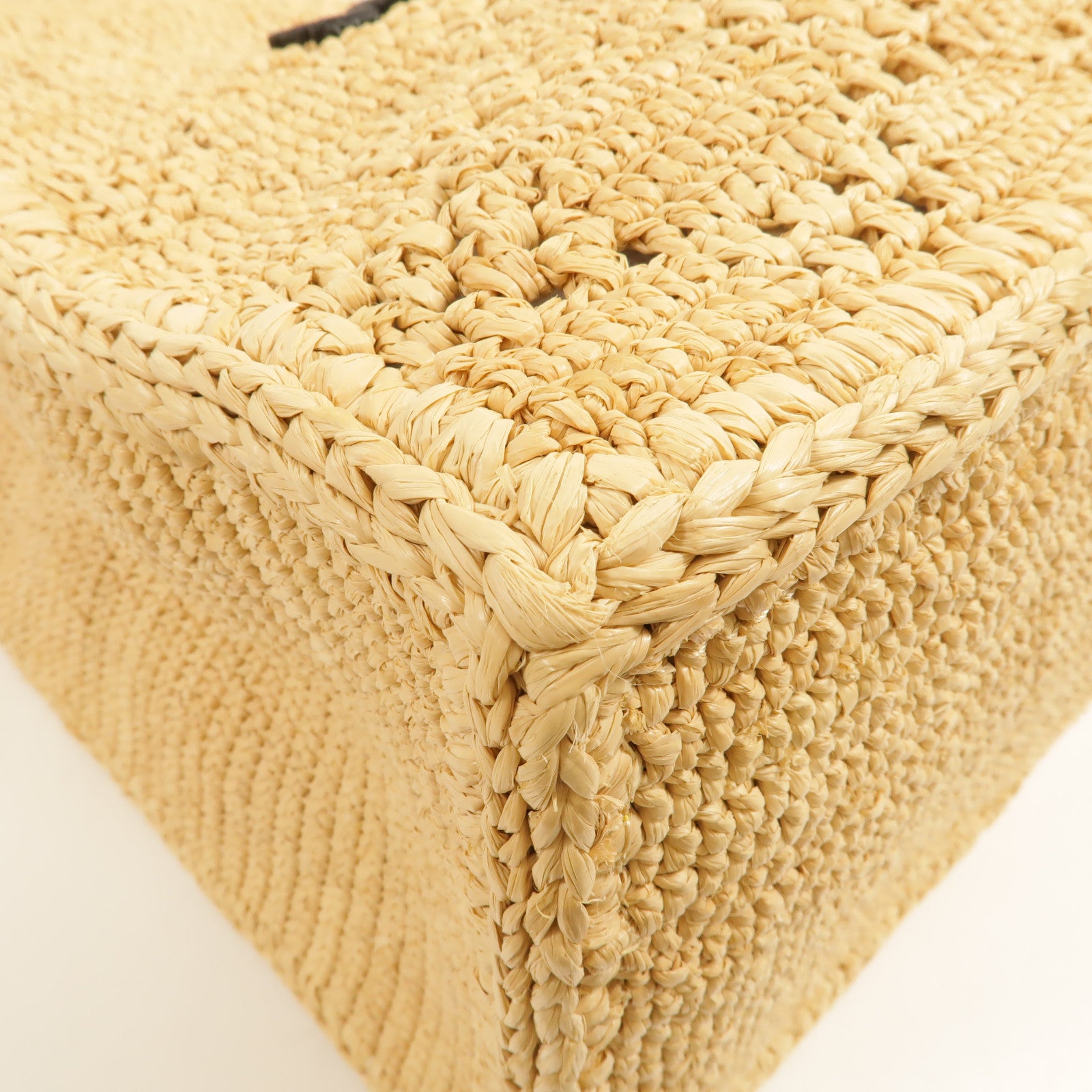 LOUIS VUITTON Raffia Summer Shopper Tote MM肩背袋
