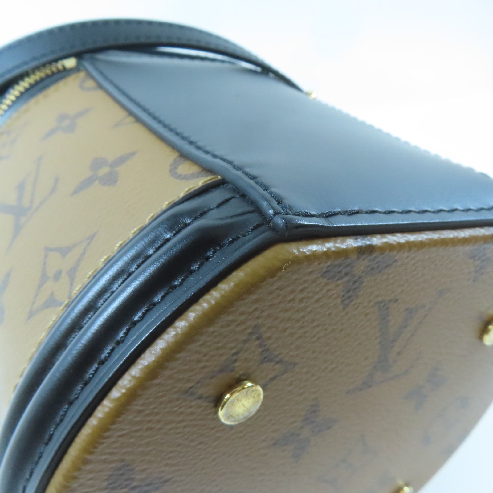 LOUIS VUITTON 【激減優惠】Monogram Cannes金扣手挽肩背兩用袋啡色