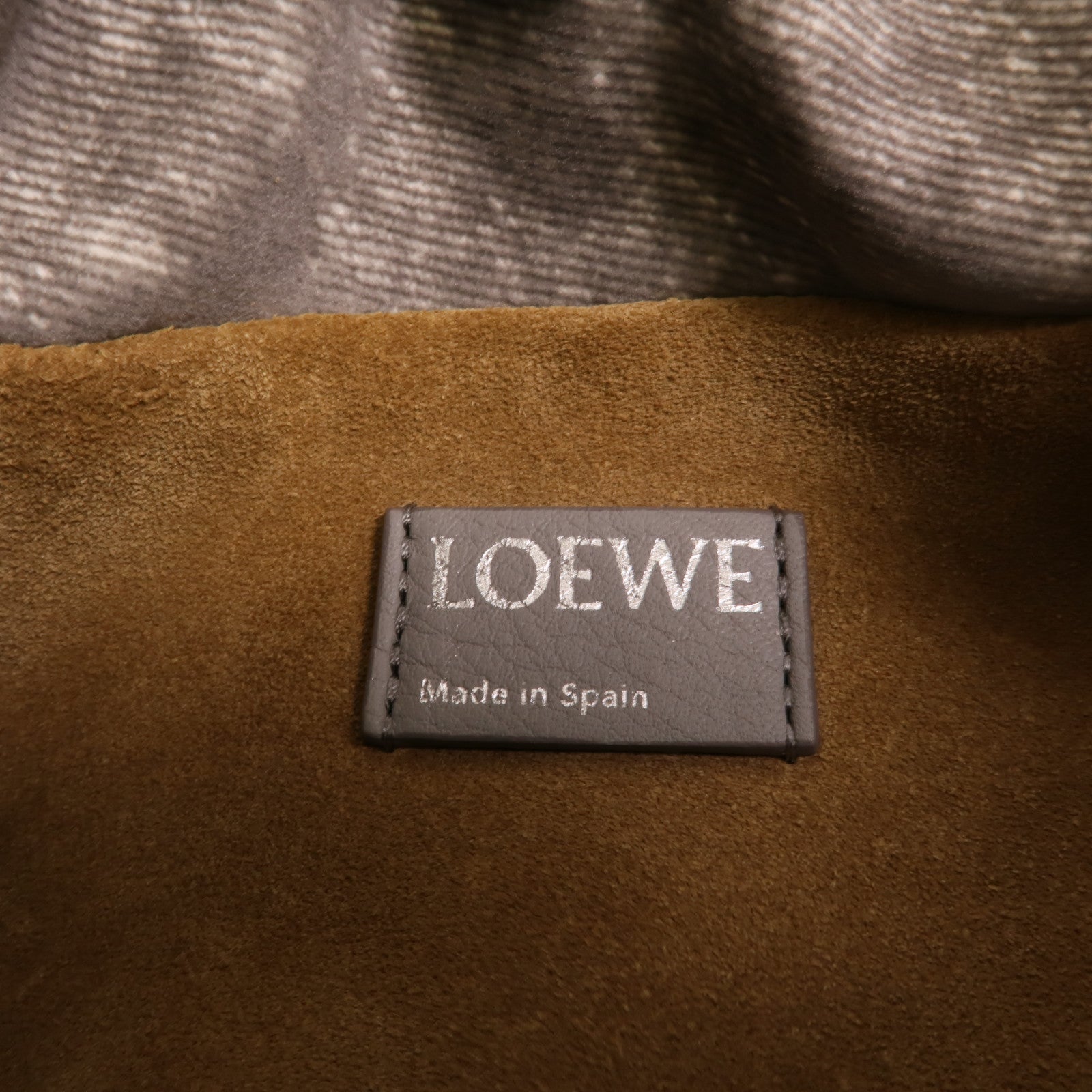 LOEWE 牛仔布Flamenco Medium肩背袋