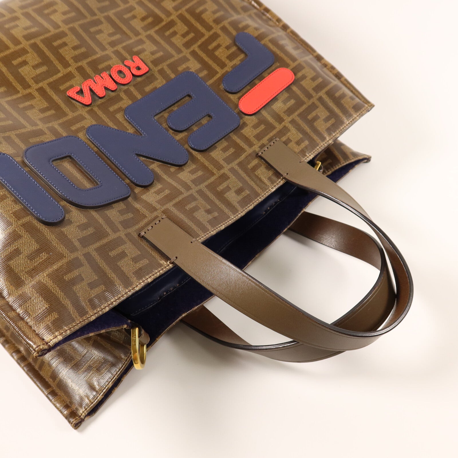 FENDI 塗層帆布Tote Bag手挽袋