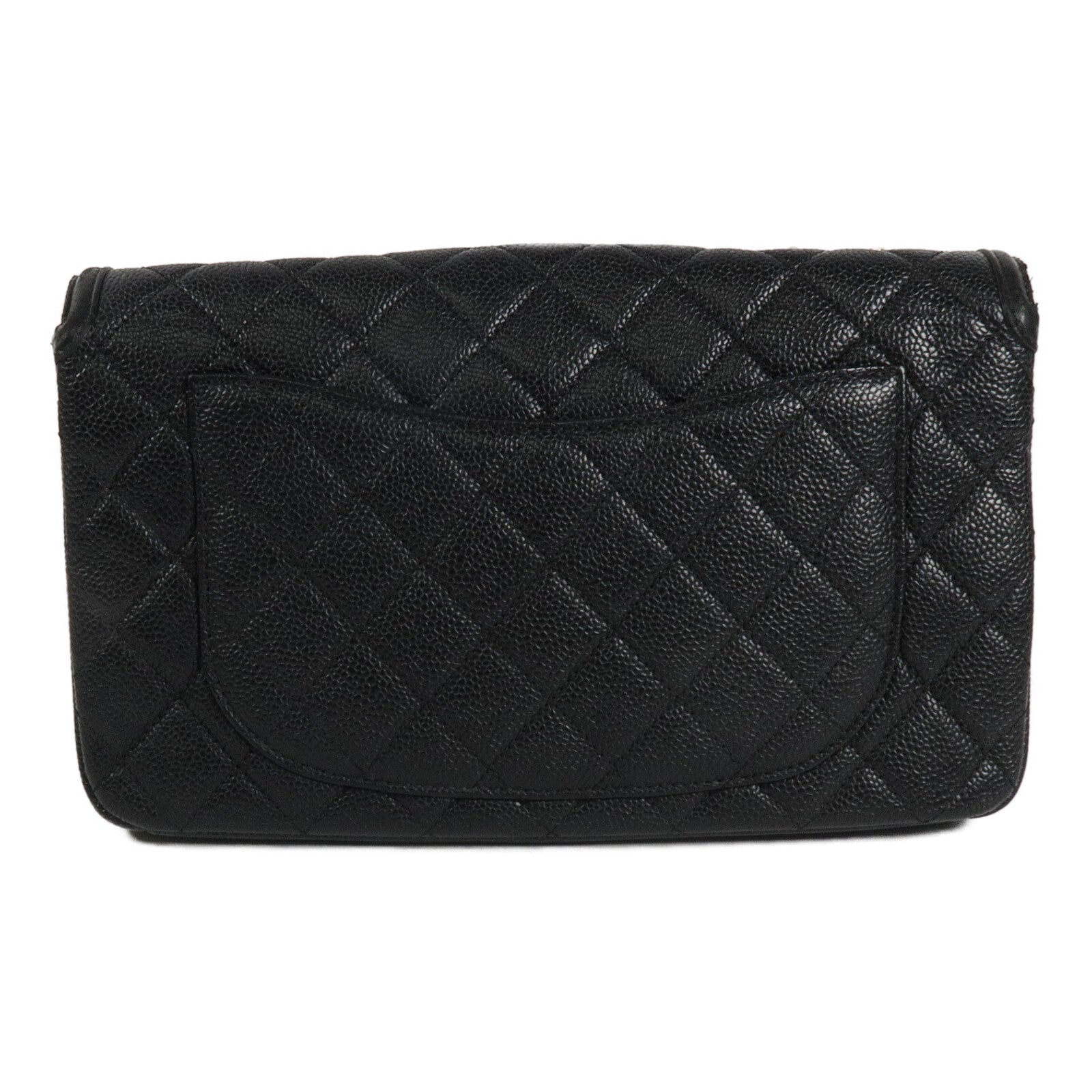 CHANEL 牛皮皮革CC Filigree鏈帶肩背袋