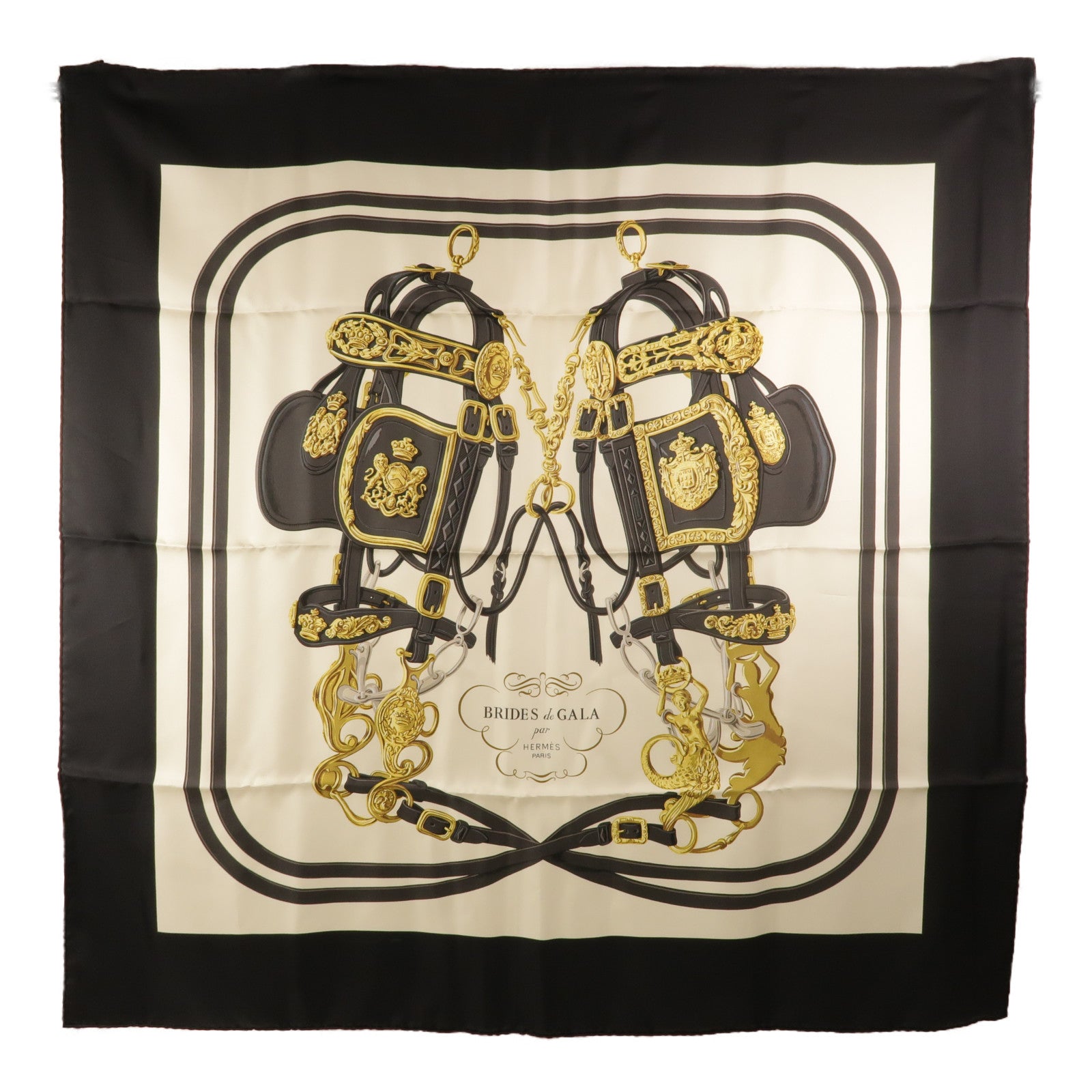 HERMES 絲質Scarf 90x90絲巾