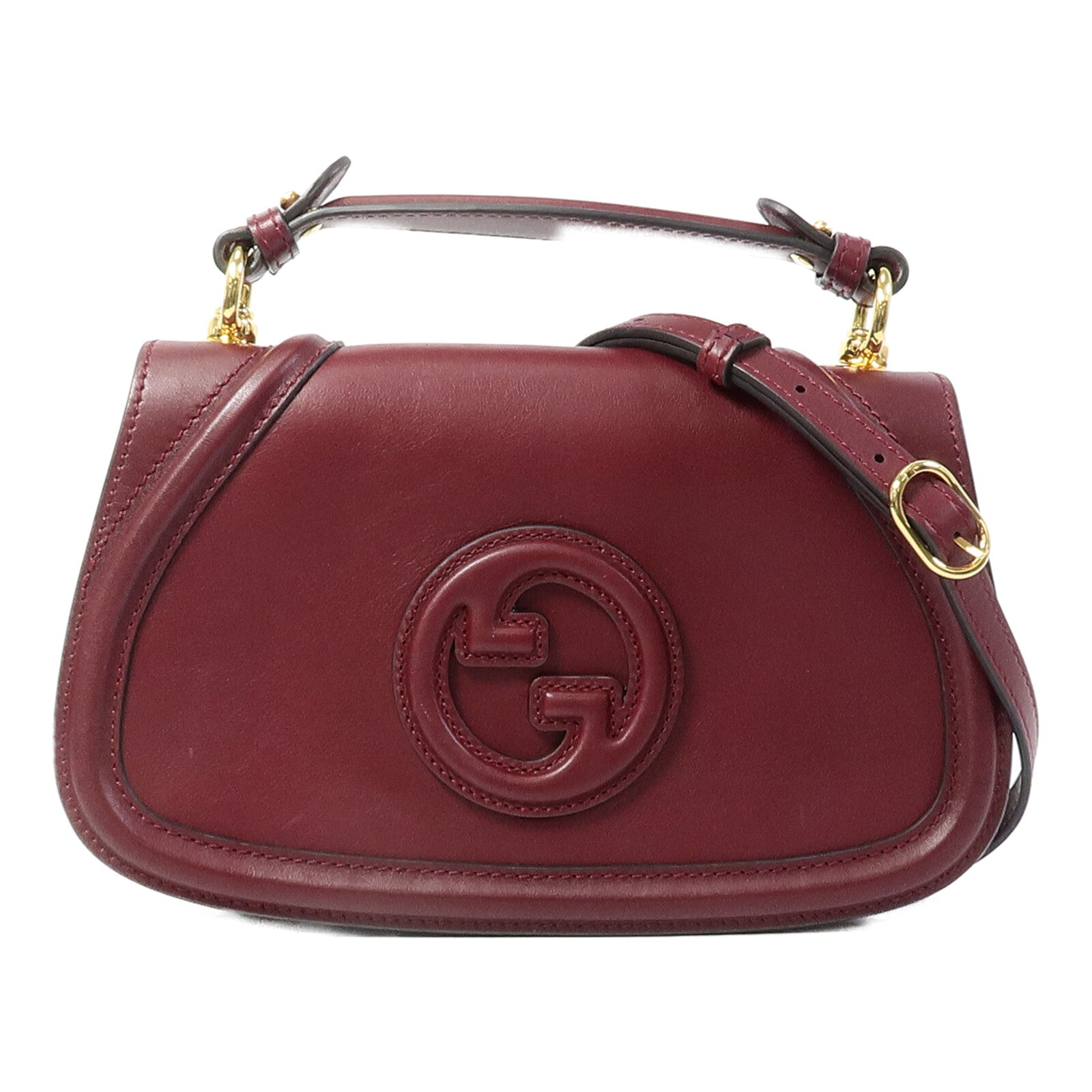 GUCCI 牛皮皮革Medium Blondie手挽肩背兩用袋