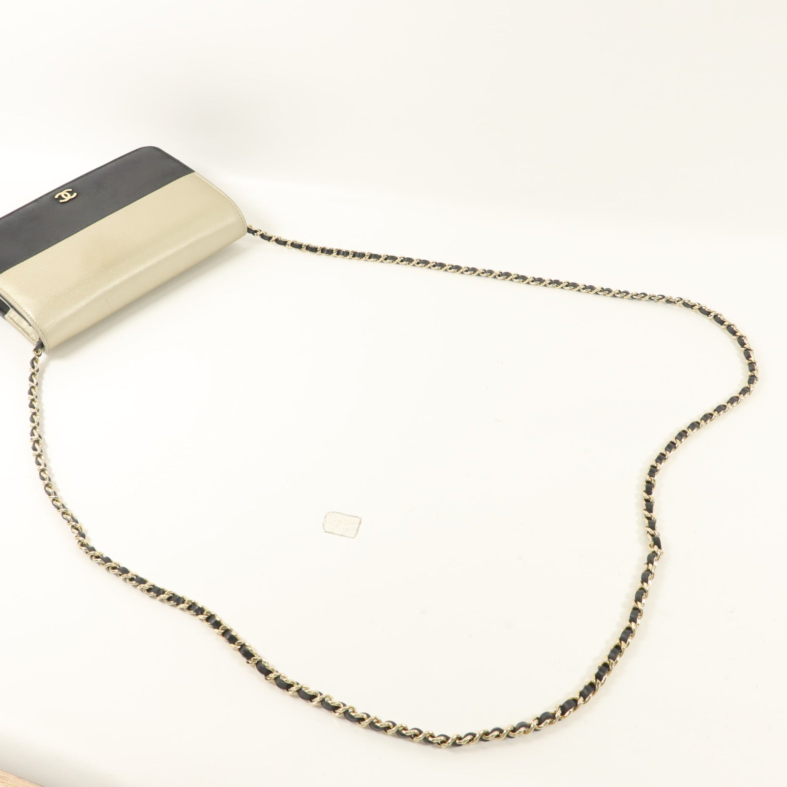 CHANEL 牛皮皮革Wallet On Chain WOC鏈帶肩背袋