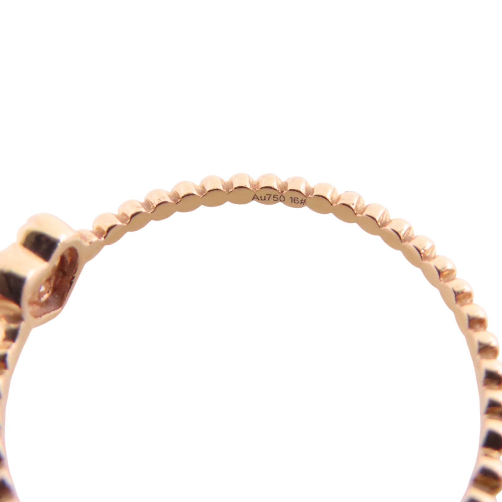 JEWELRY 18K玫瑰金/鑽石Diamond Ring戒指US#5.25