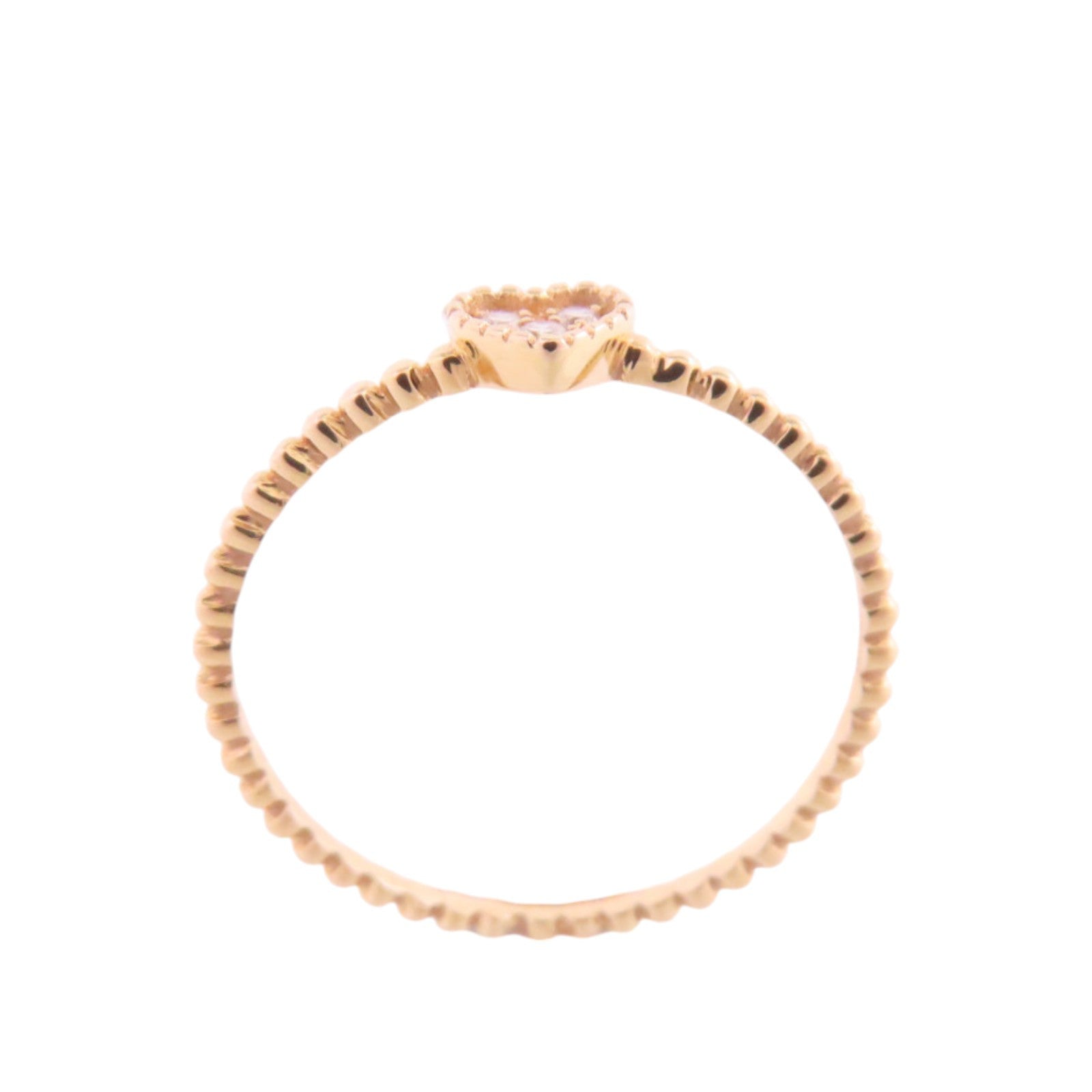 JEWELRY 18K玫瑰金/鑽石Diamond Ring戒指US#5.25