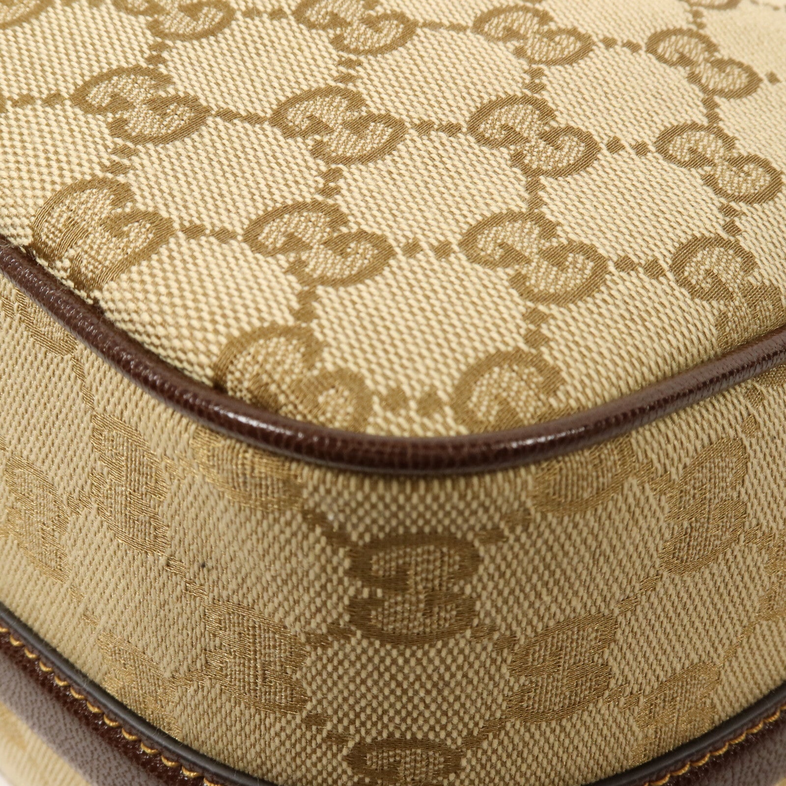 GUCCI 帆布Half Horsebit Medium肩背袋