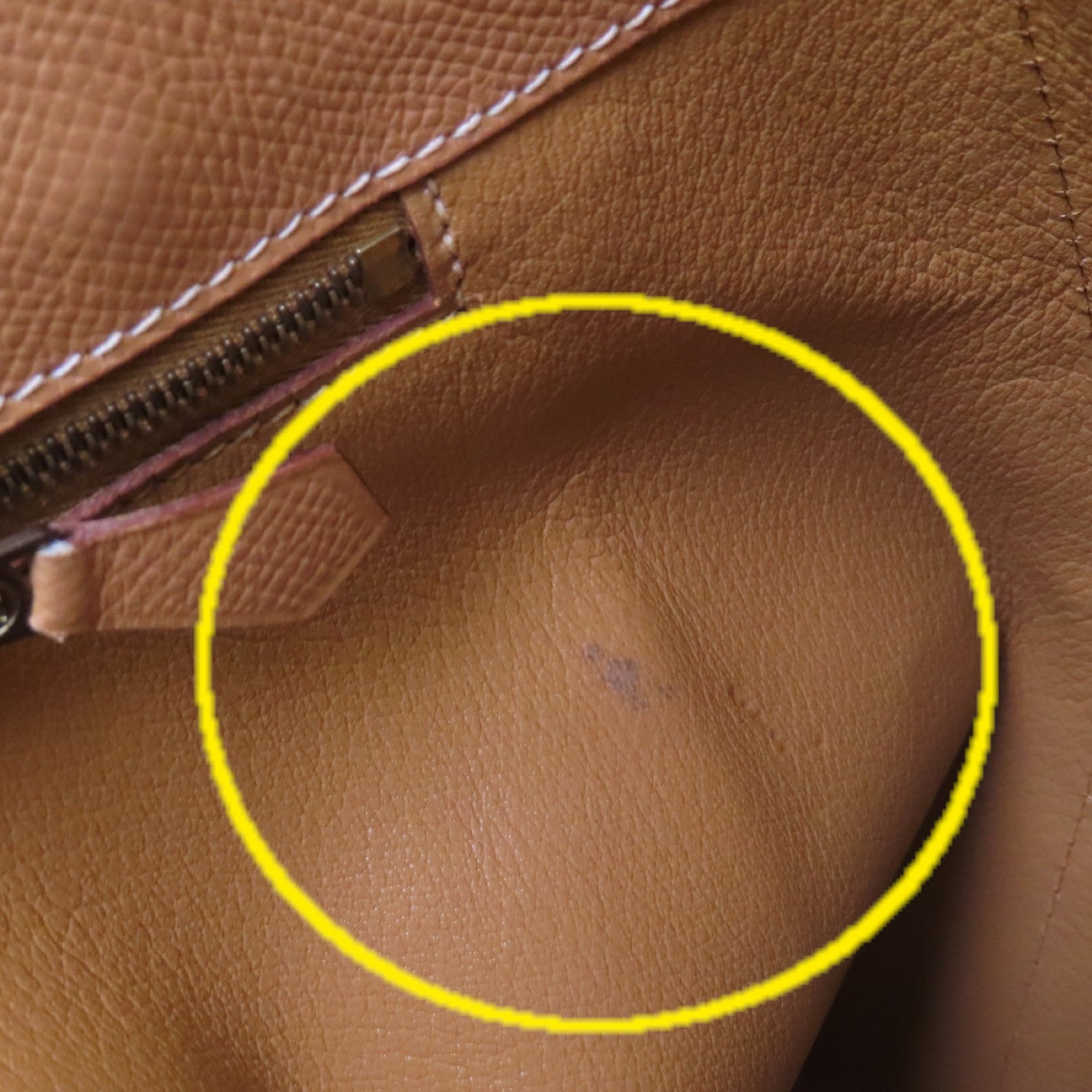 HERMES Epsom皮革Sorbonne Shoulder Bag金扣肩背袋