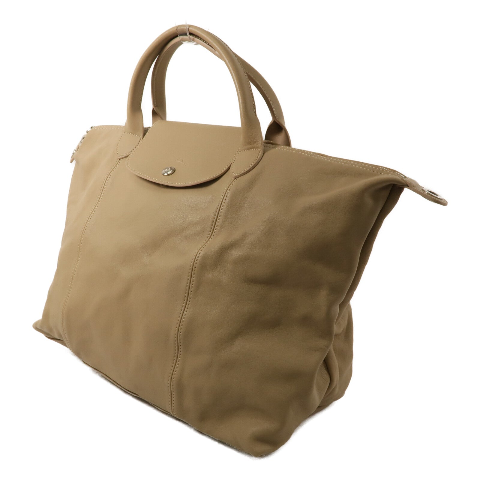 Longchamp 羊皮皮革2 Way Shoulder手挽肩背兩用袋