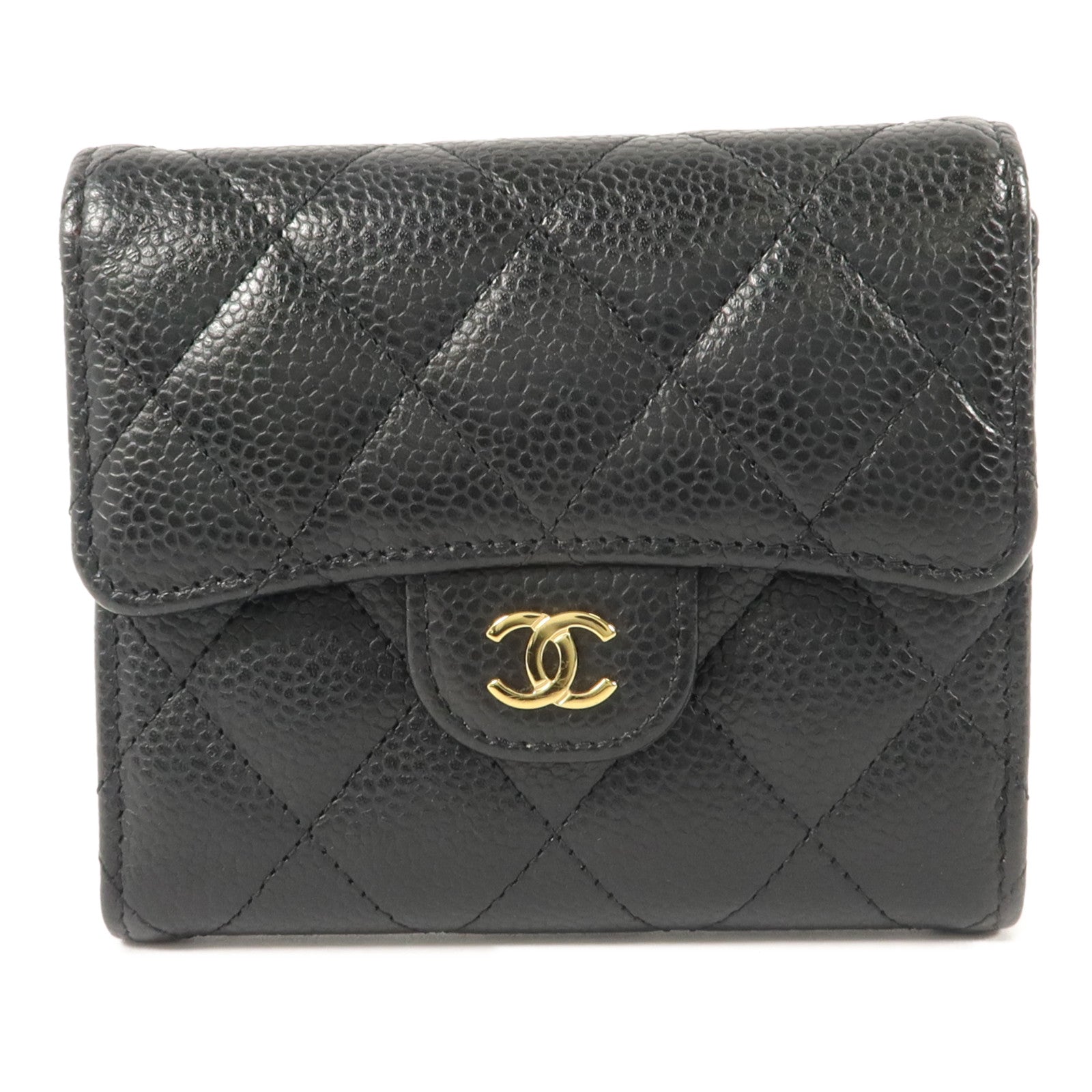 CHANEL 牛皮皮革Classic Small Flap Wallet錢包