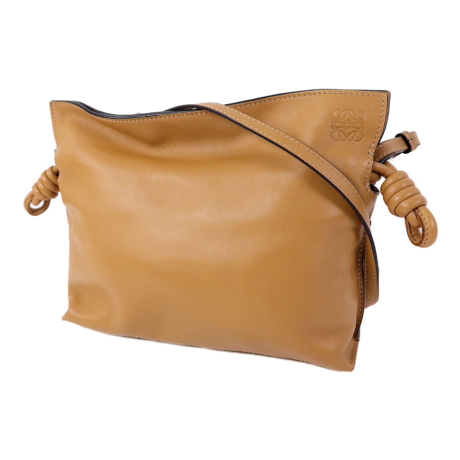 LOEWE 牛皮皮革Mini Flamenco肩背袋