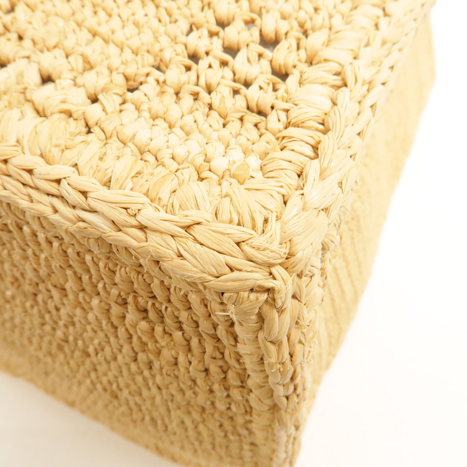 LOUIS VUITTON Raffia Summer Shopper Tote MM肩背袋