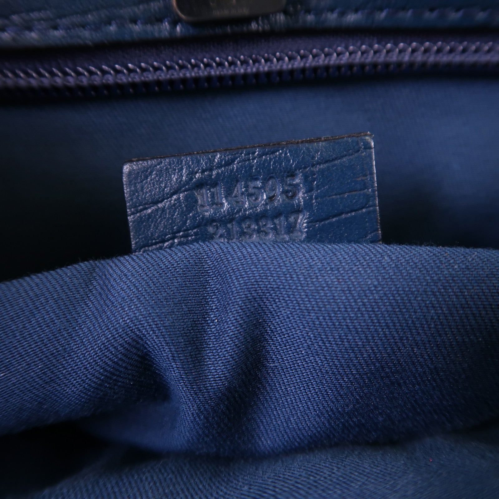 GUCCI 塗層帆布Tote Bag銀扣肩背袋