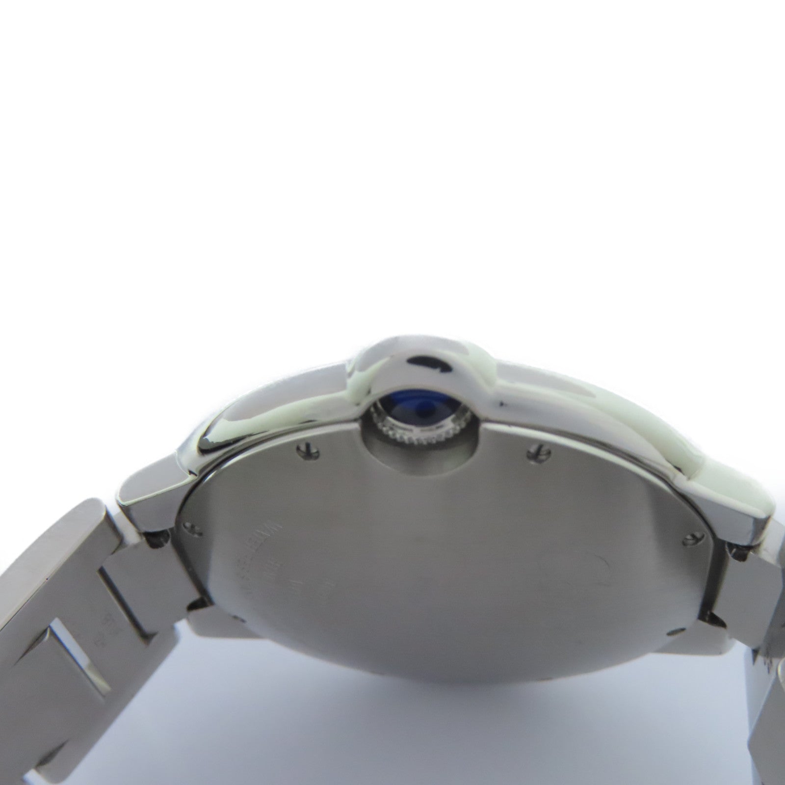 CARTIER Ballon Bleu不鏽鋼手錶自動機芯銀色