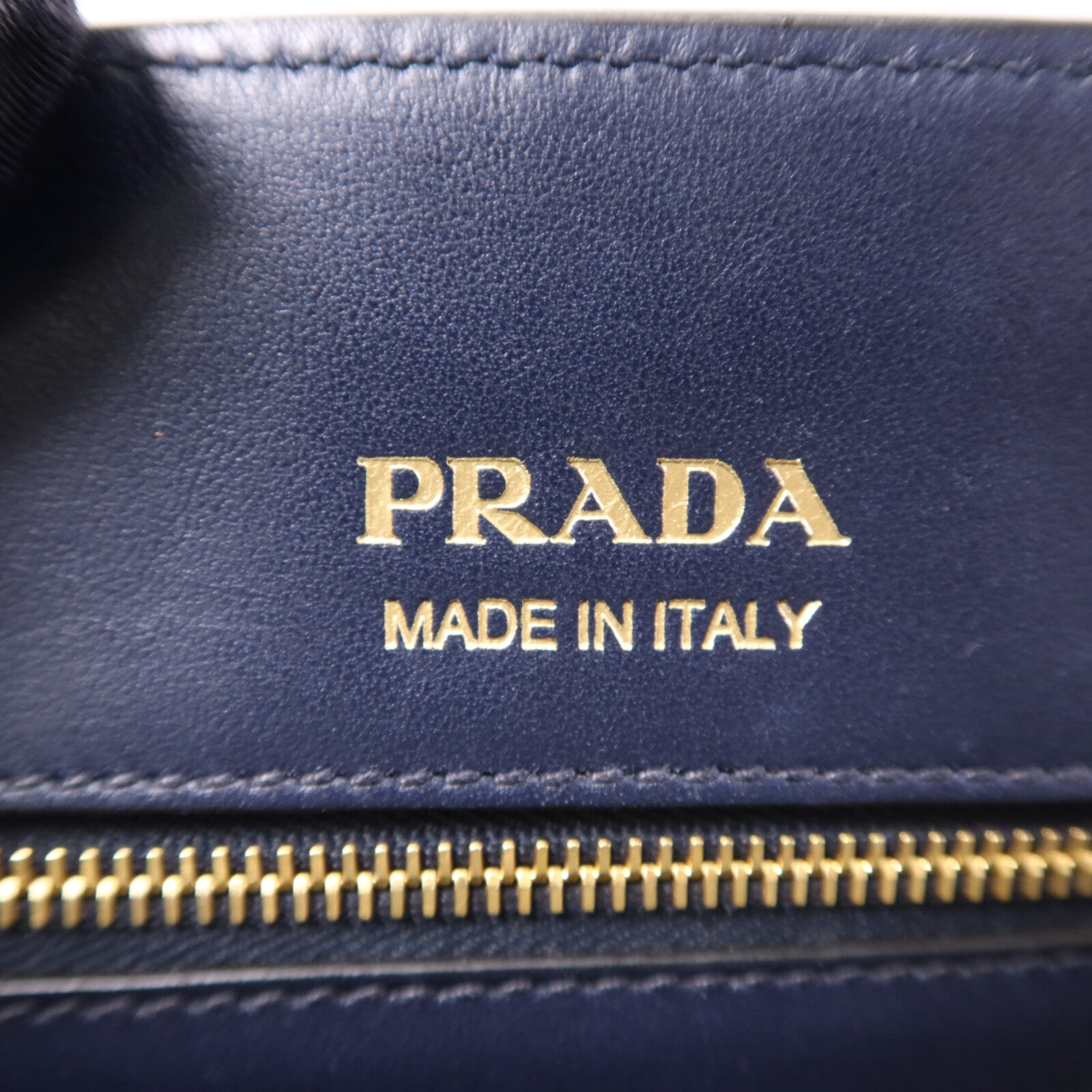 PRADA 牛皮皮革2 Way Shoulder Bag金扣手挽肩背兩用袋