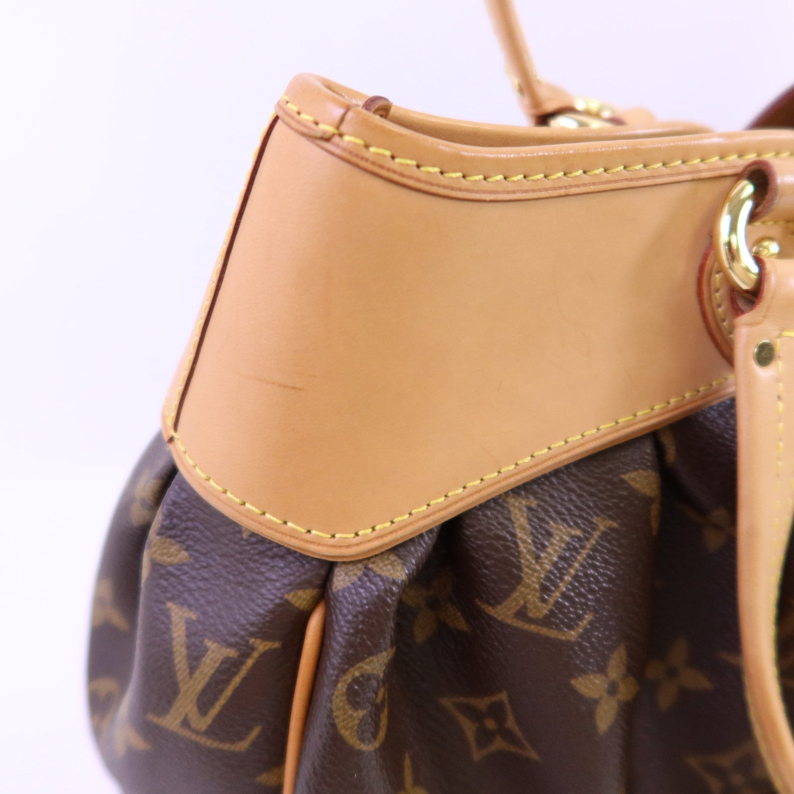 LOUIS VUITTON Monogram Boetie MM金扣肩背袋