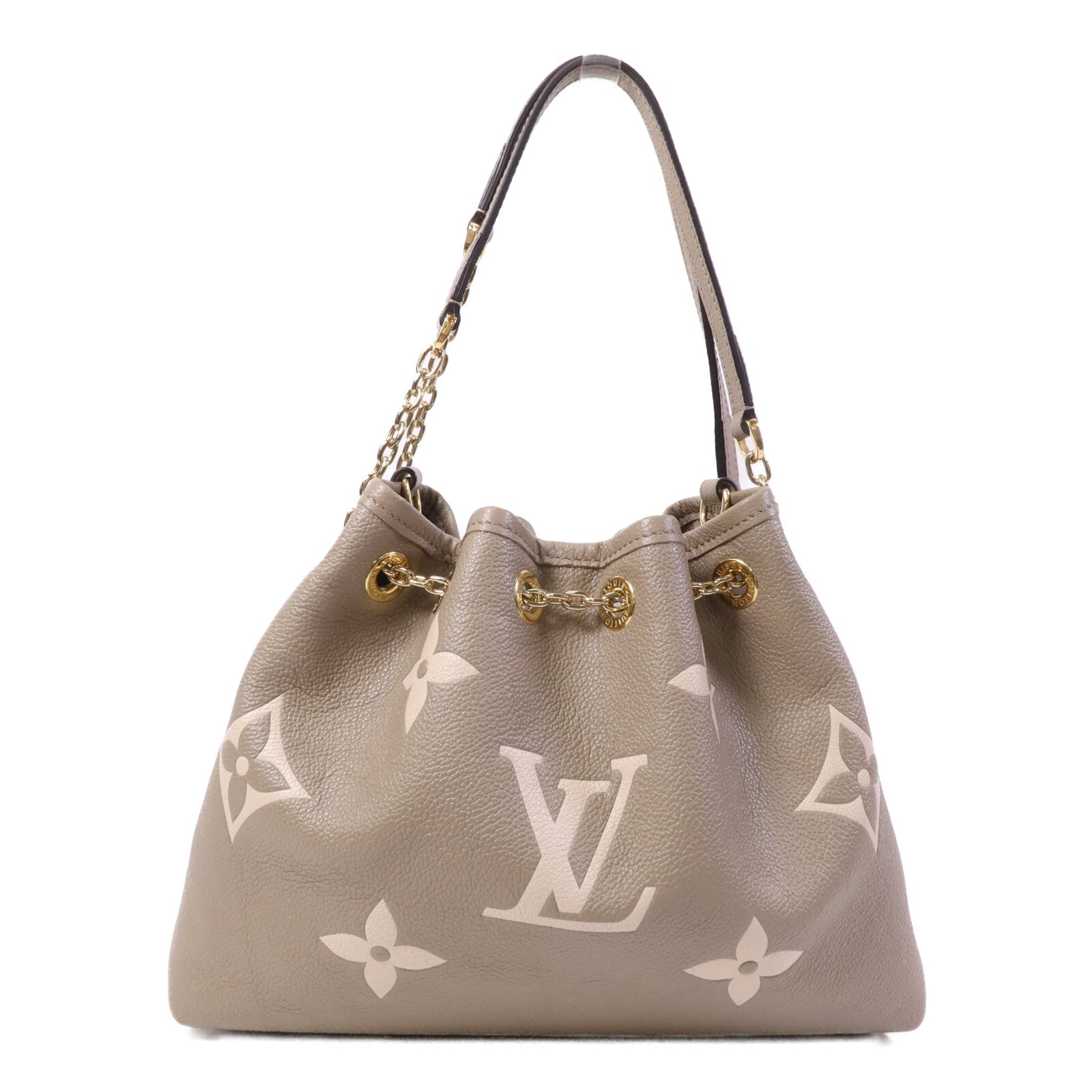 LOUIS VUITTON Monogram Empreinte Bundle金扣手挽肩背兩用袋