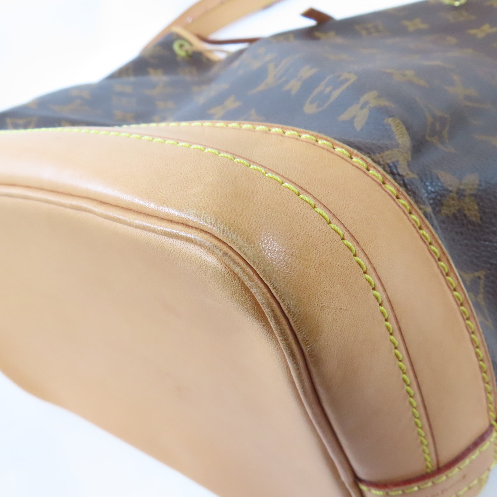 LOUIS VUITTON 【激減優惠】Monogram Noe GM金扣肩背袋啡色