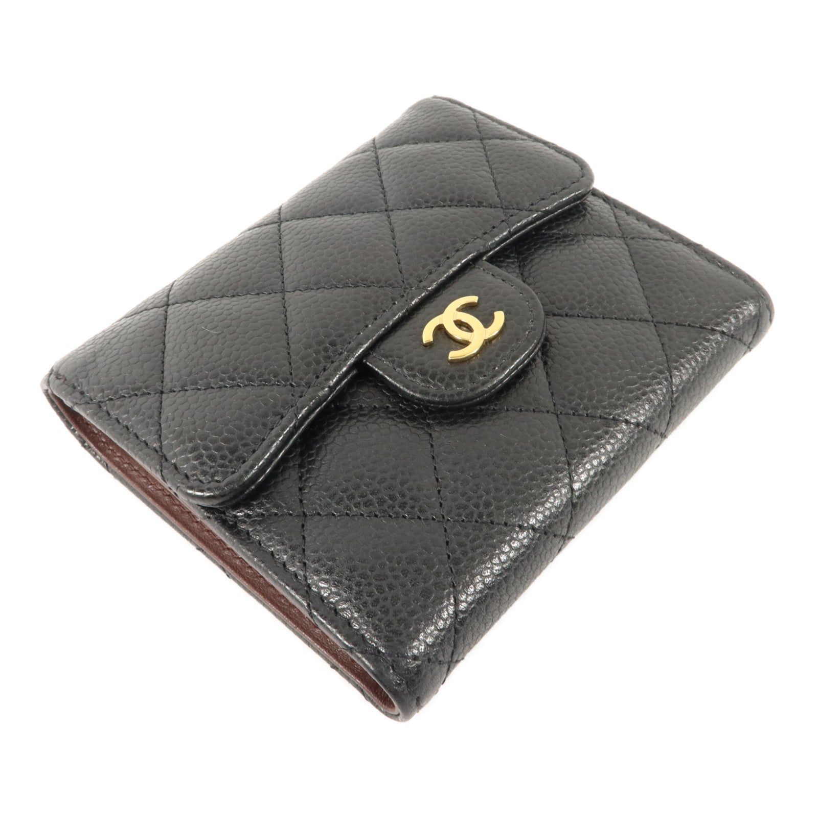 CHANEL 牛皮皮革Classic Small Flap Wallet錢包
