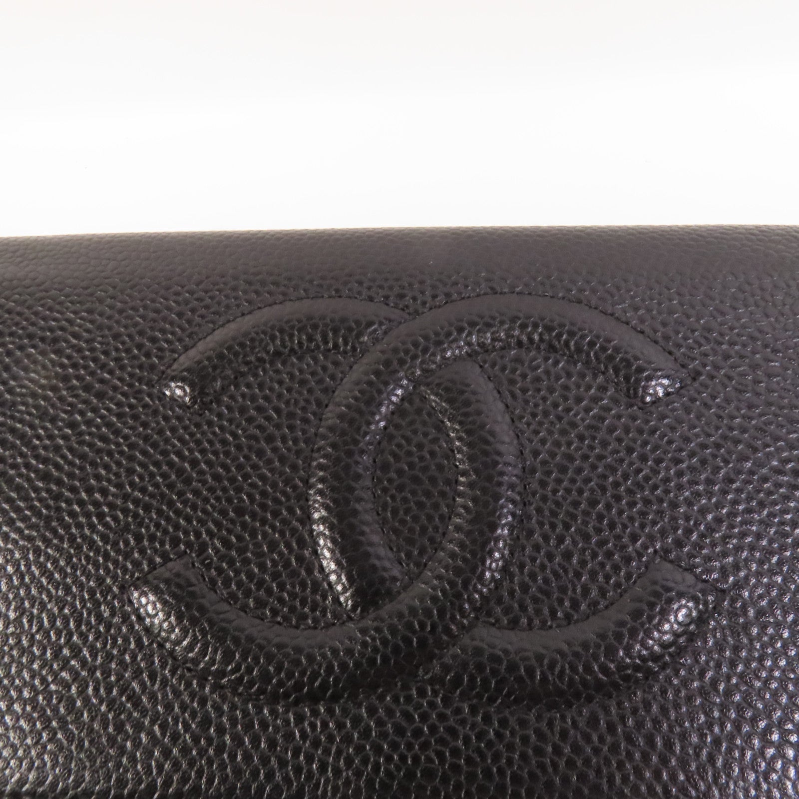 CHANEL 牛皮皮革WOC Wallet On Chain鏈帶肩背袋
