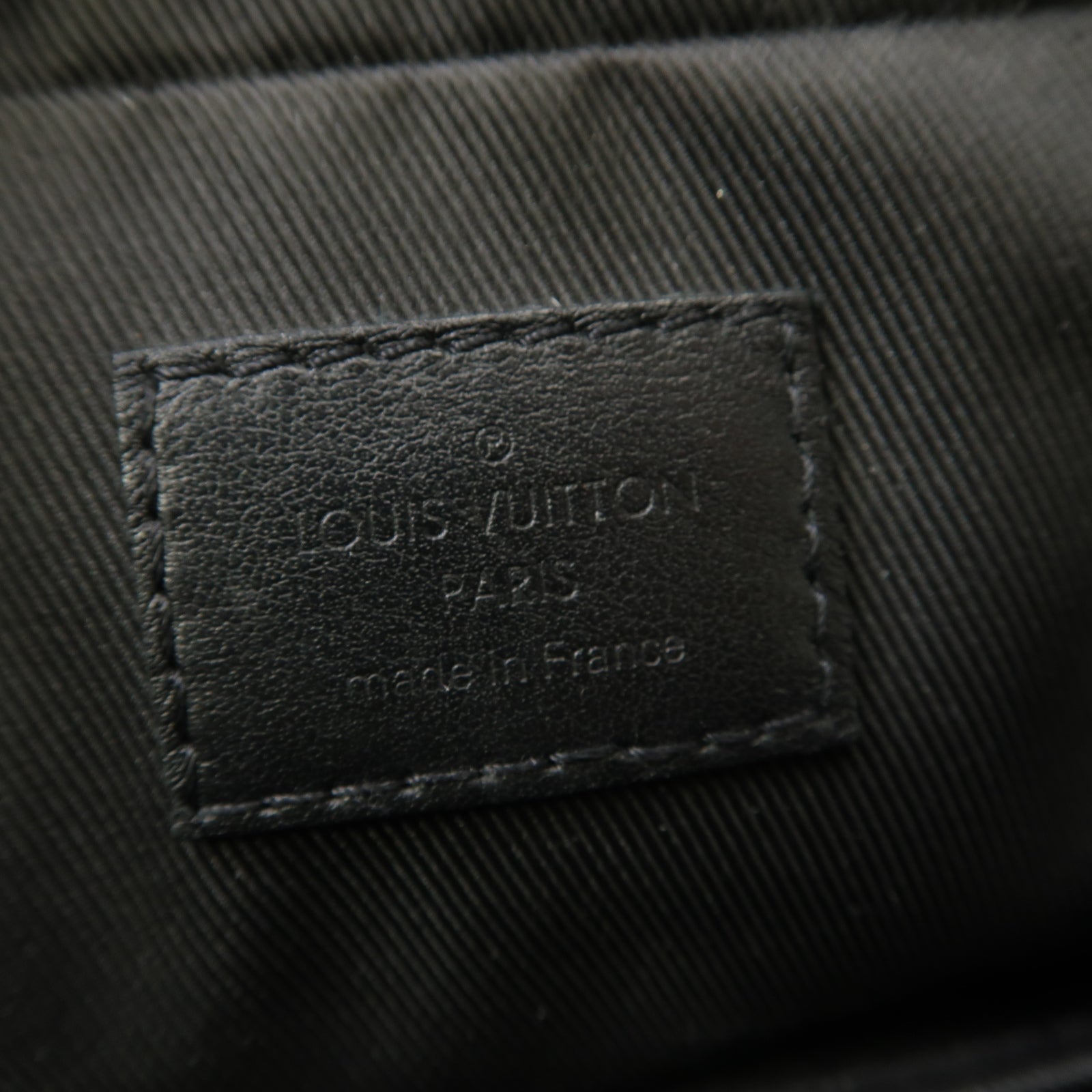 LOUIS VUITTON Monogram Shadow Duo Shoulder Bag肩背袋黑色