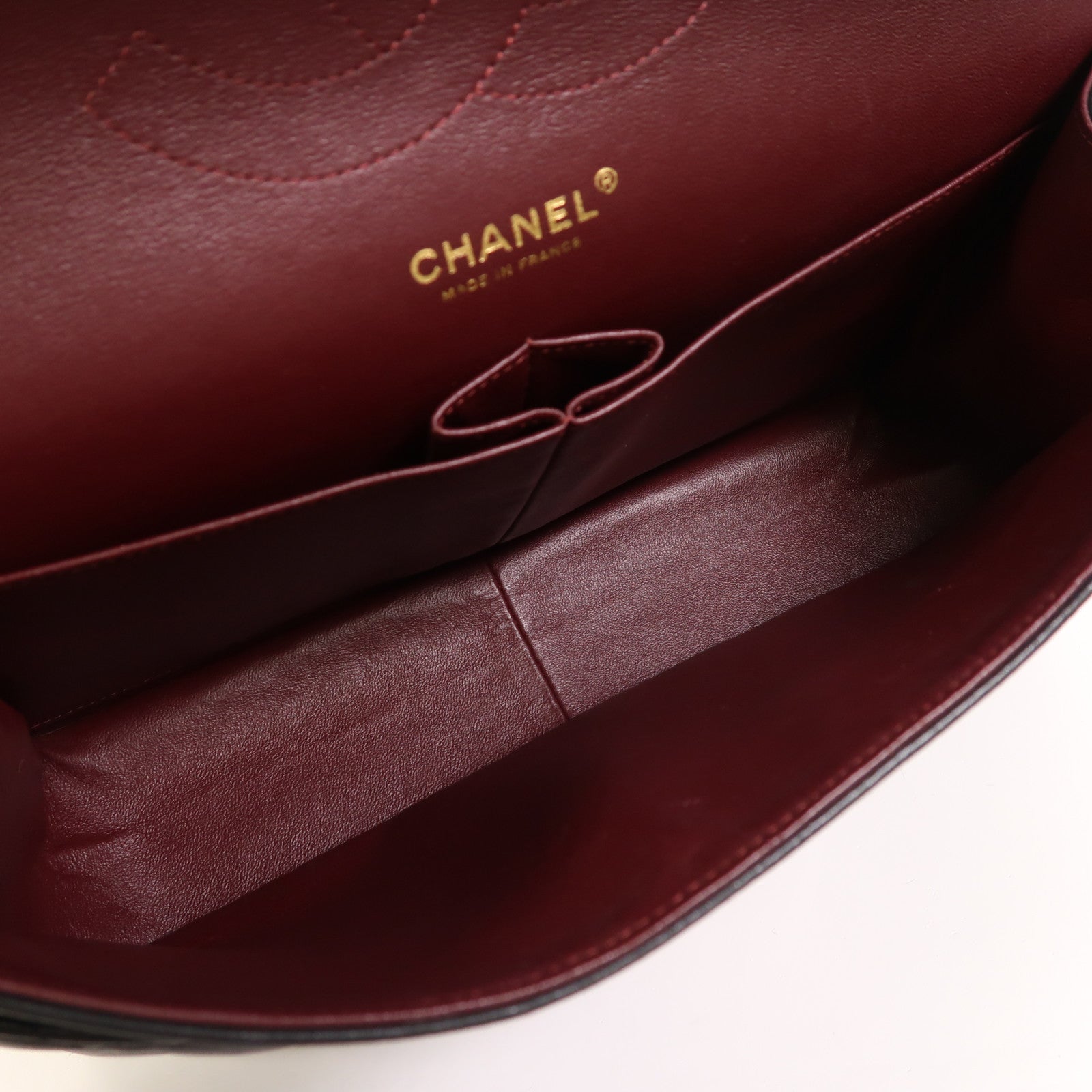 CHANEL 羊皮皮革Large Classic金扣鏈帶肩背袋